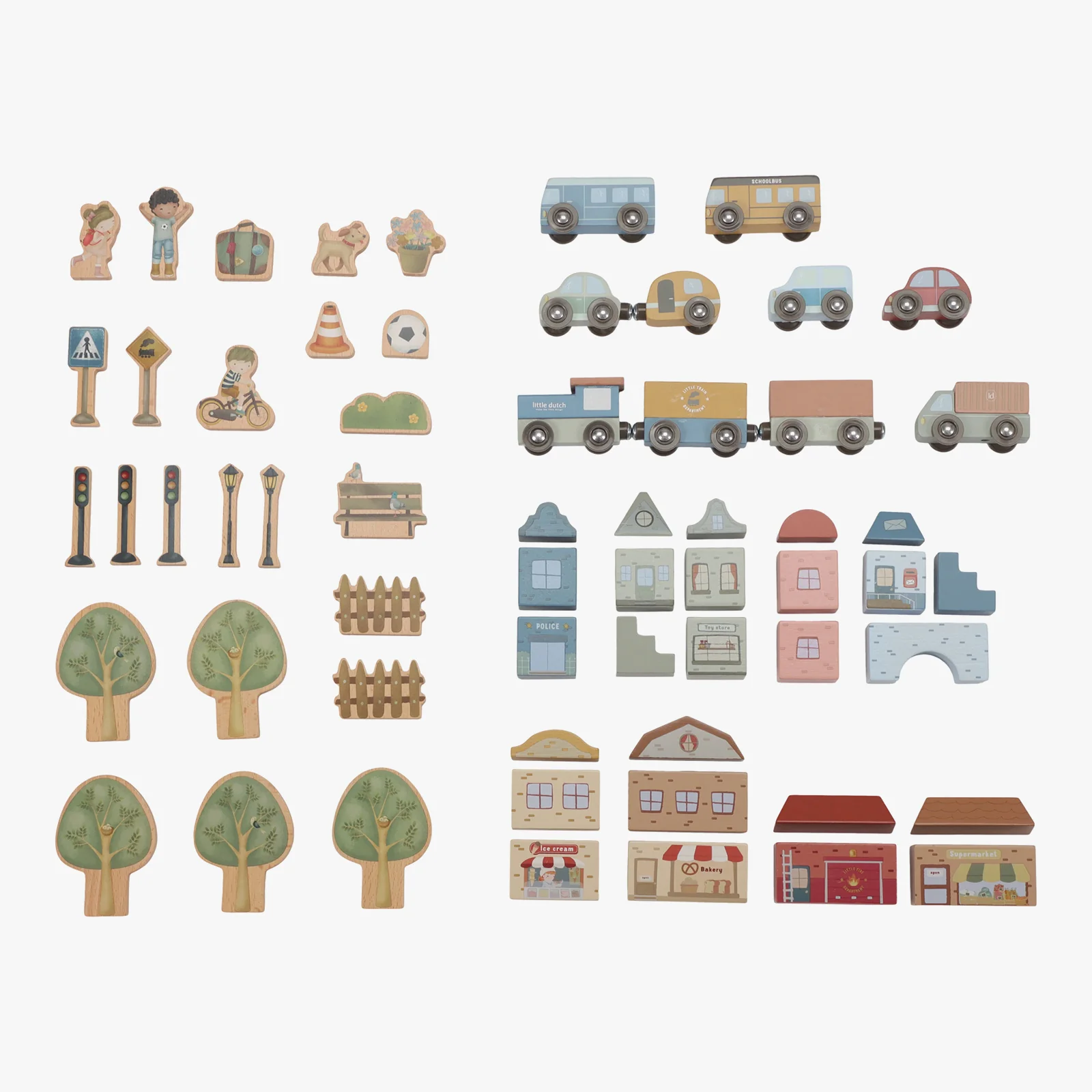 Little Dutch XL Train Track Set - Image 7