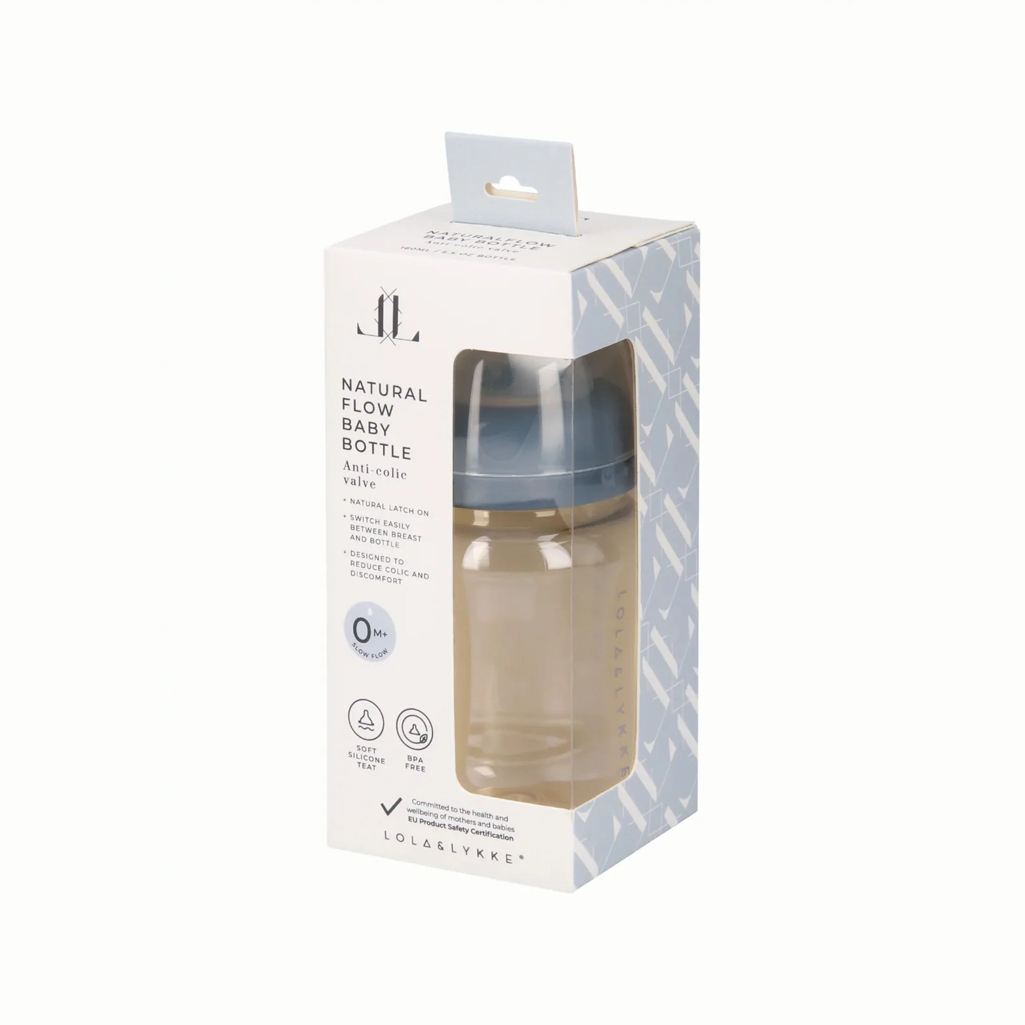 Lola & Lykke Naturalflow Baby Bottle - Image 2