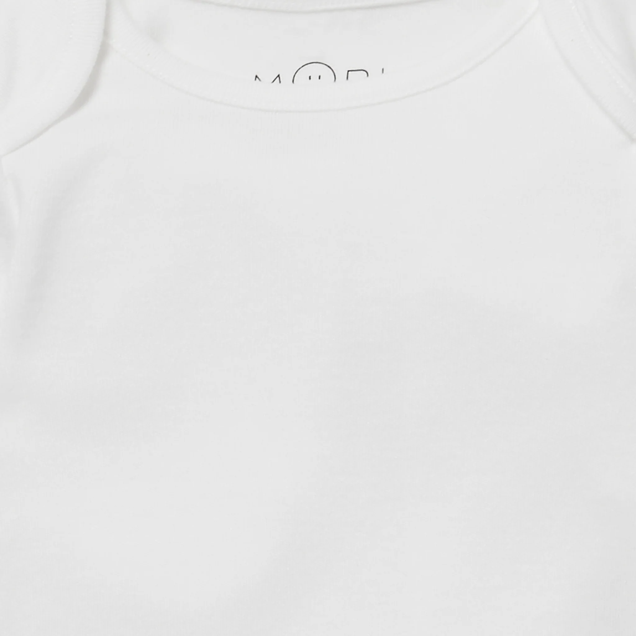 Long Sleeve Bodysuit - White - Image 3