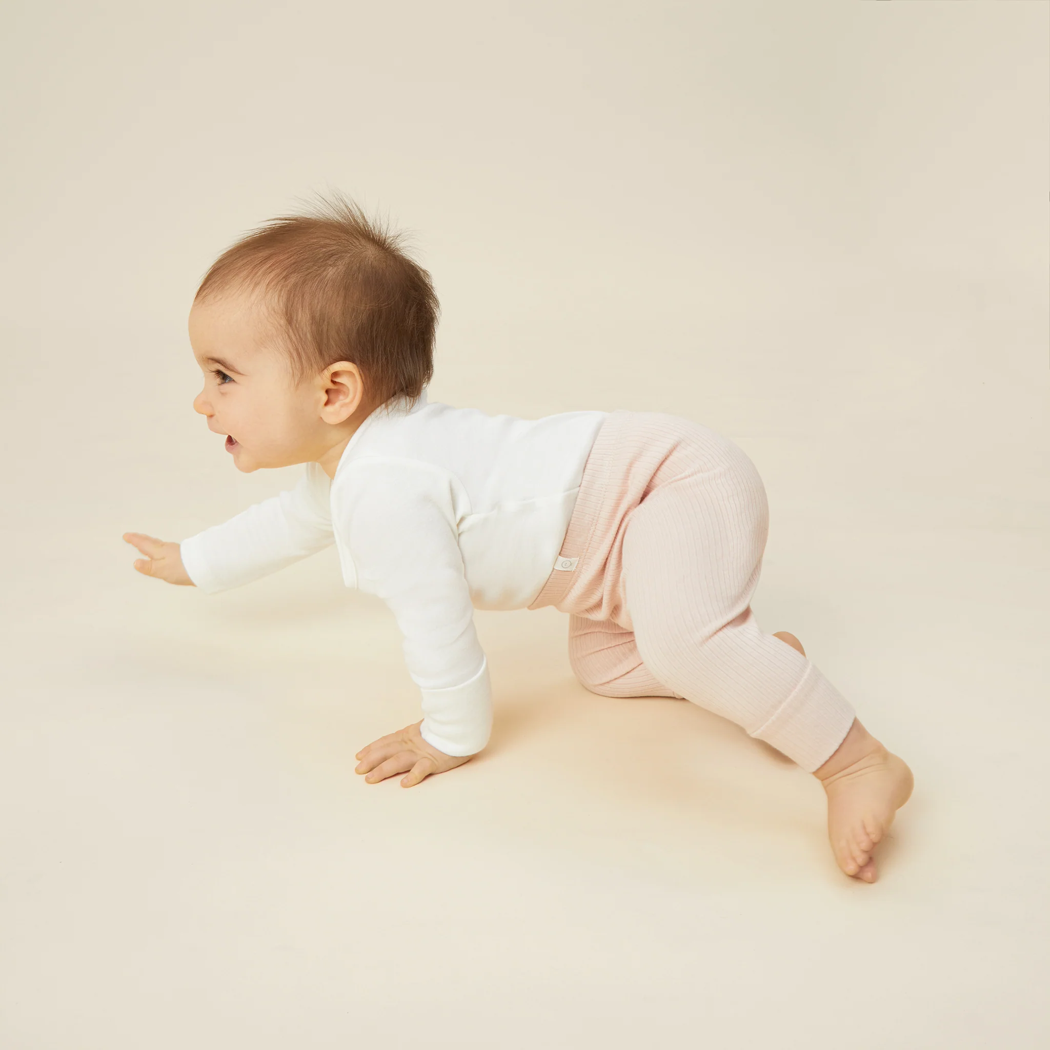 Long Sleeve Bodysuit - White - Image 4