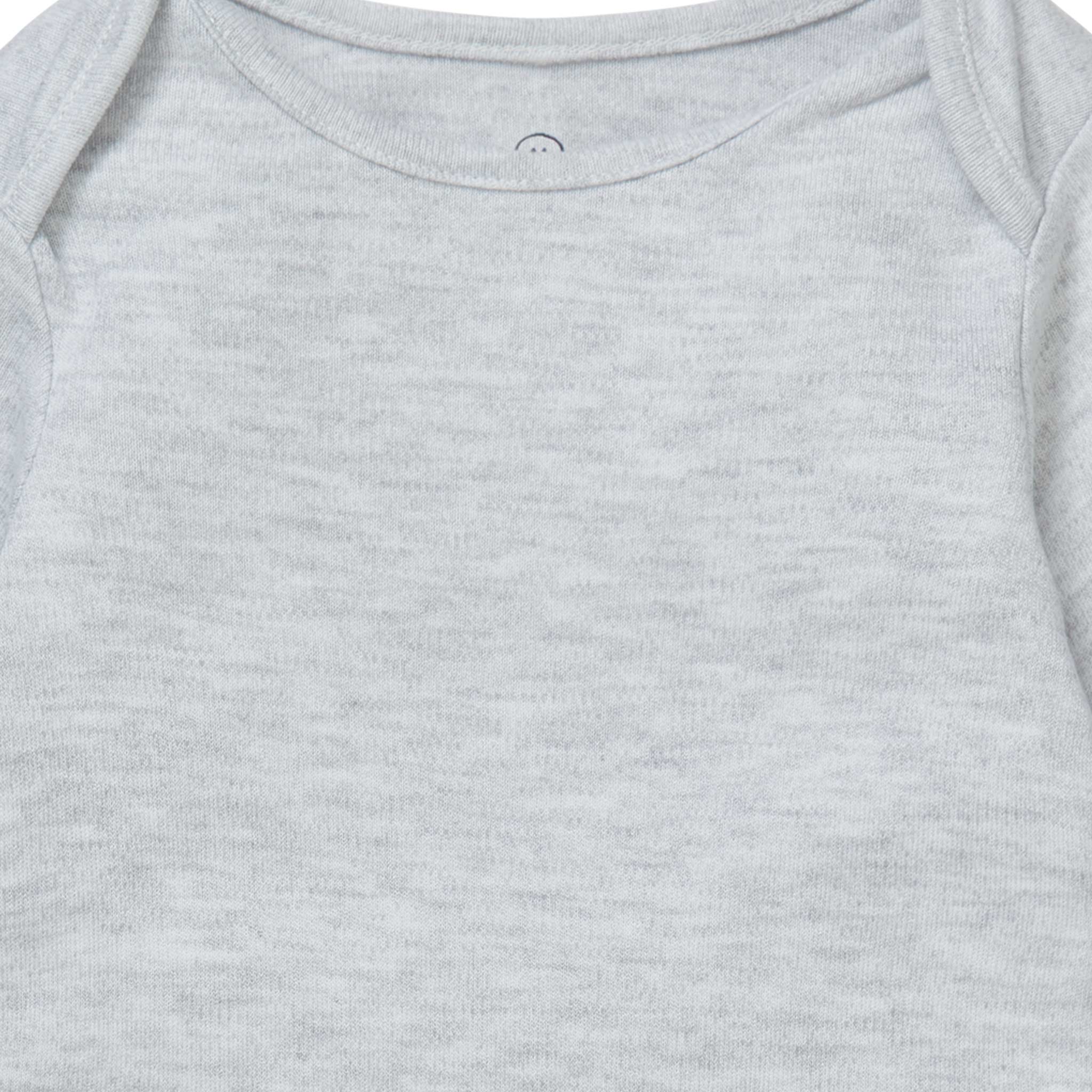 Long Sleeve Bodysuit - Grey - Image 3