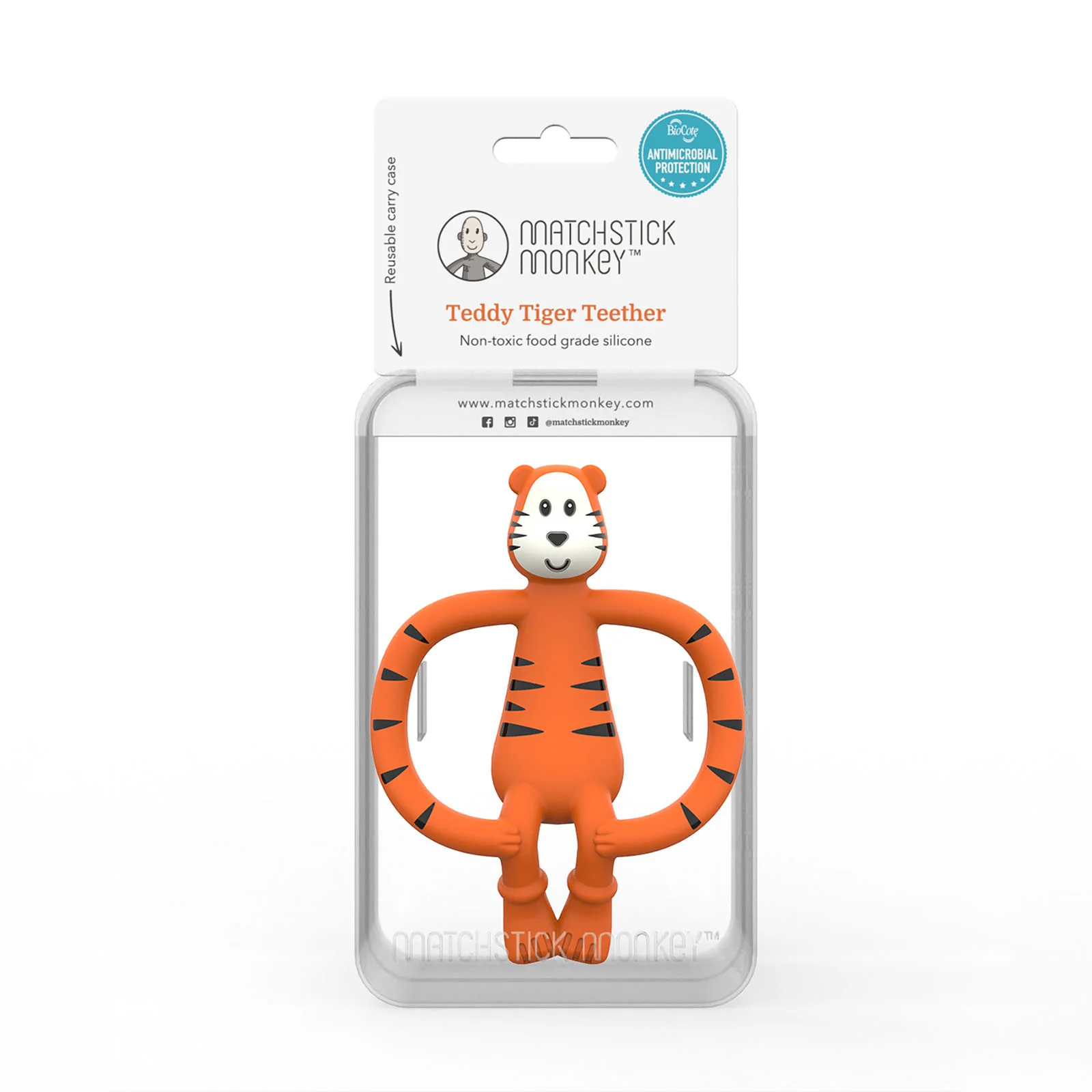 Matchstick Monkey Teddy Tiger Teether - Image 2