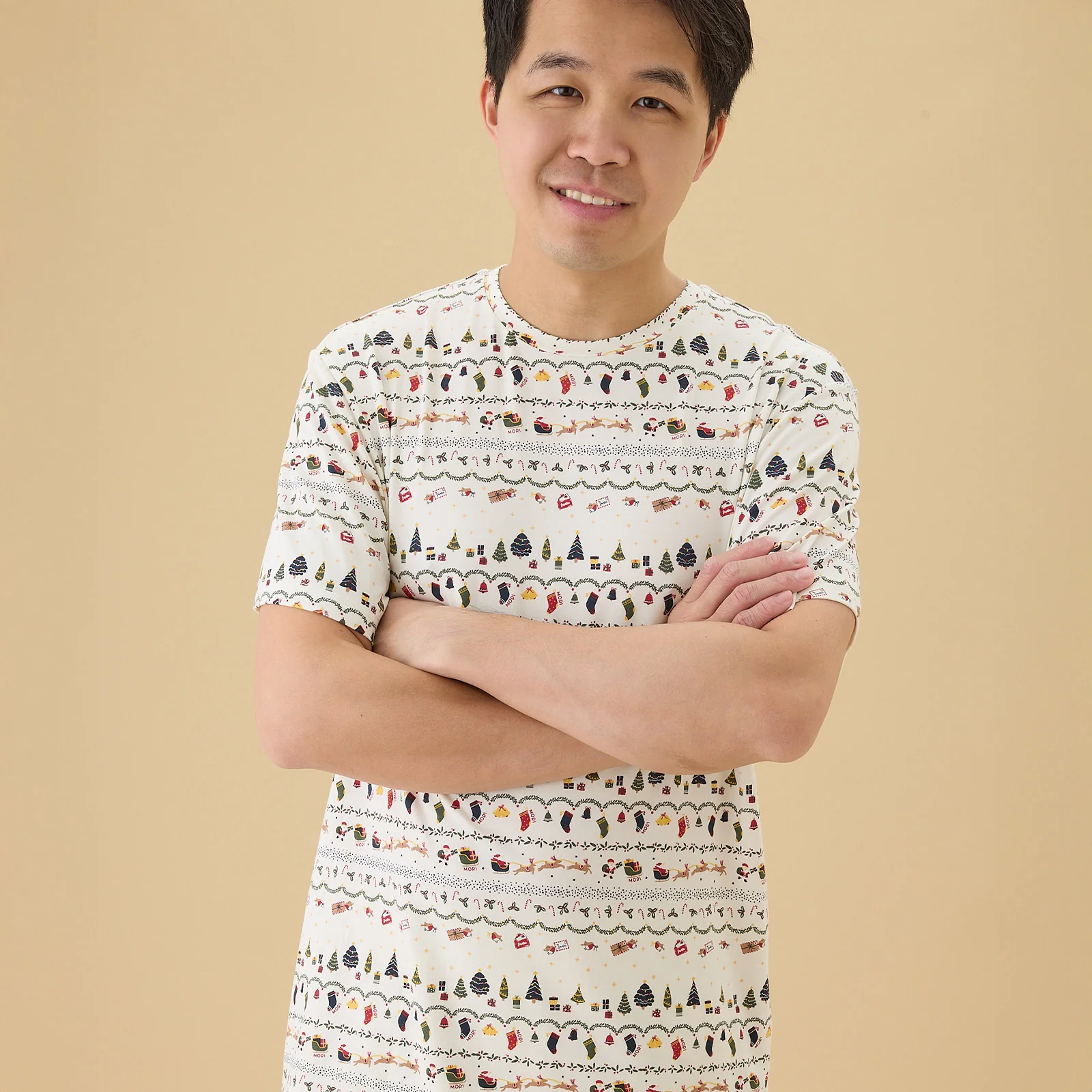 Men's Christmas Fairisle T-Shirt