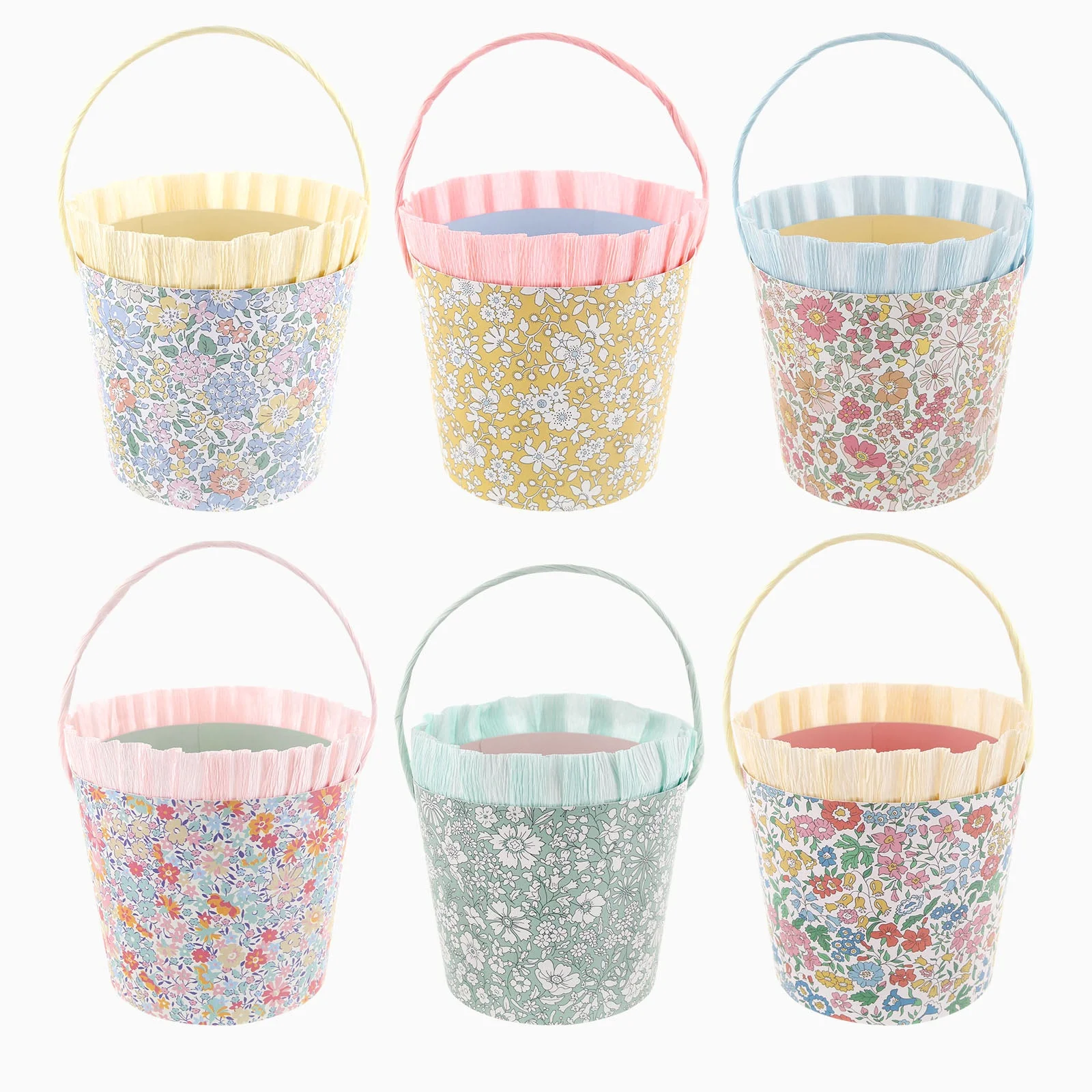 Meri Meri x Liberty Paper Baskets