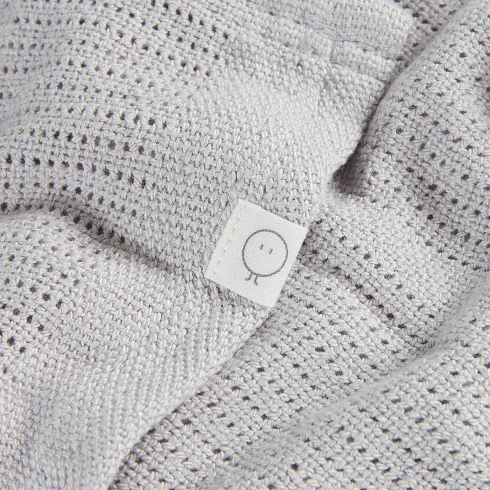 Cellular Blanket - Grey - Image 3