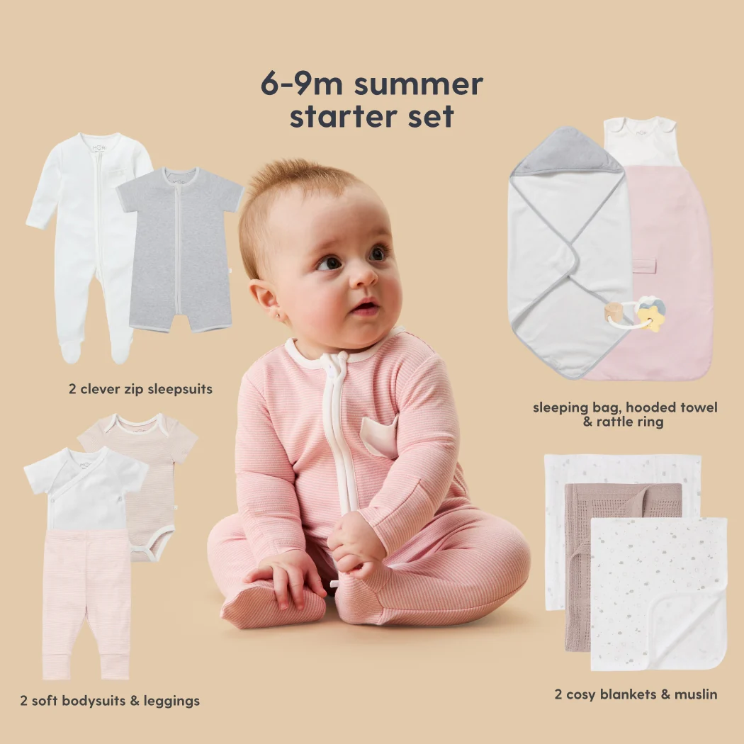 MORI Newborn Baby Starter 12-Piece Essentials Set - Image 20