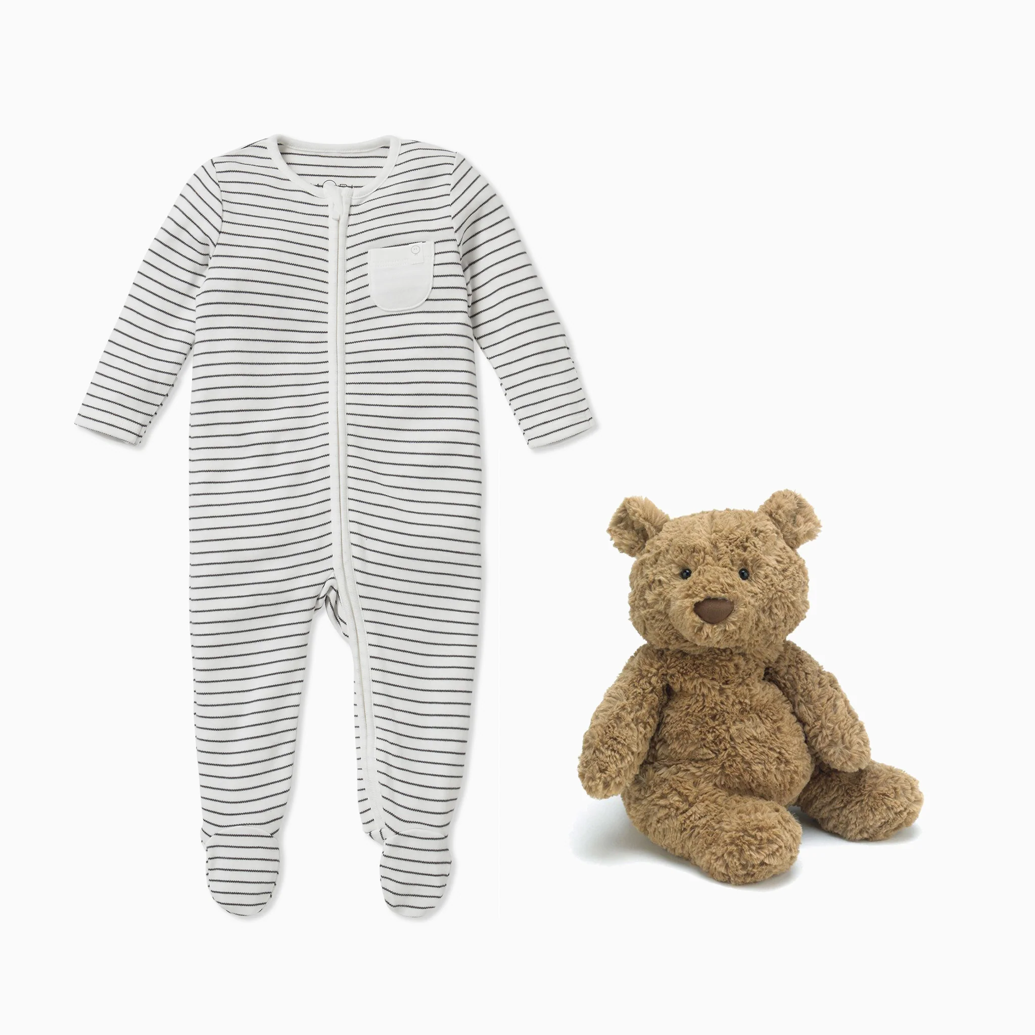 MORI Personalised Sleepsuit & Jellycat Soft Toy Set - Image 11