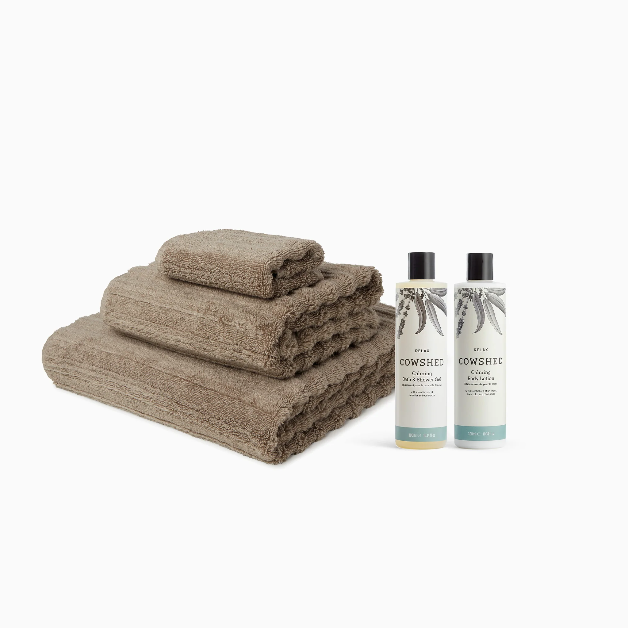 MORI Towels and Cowshed Relax Bath & Body Set - Image 2