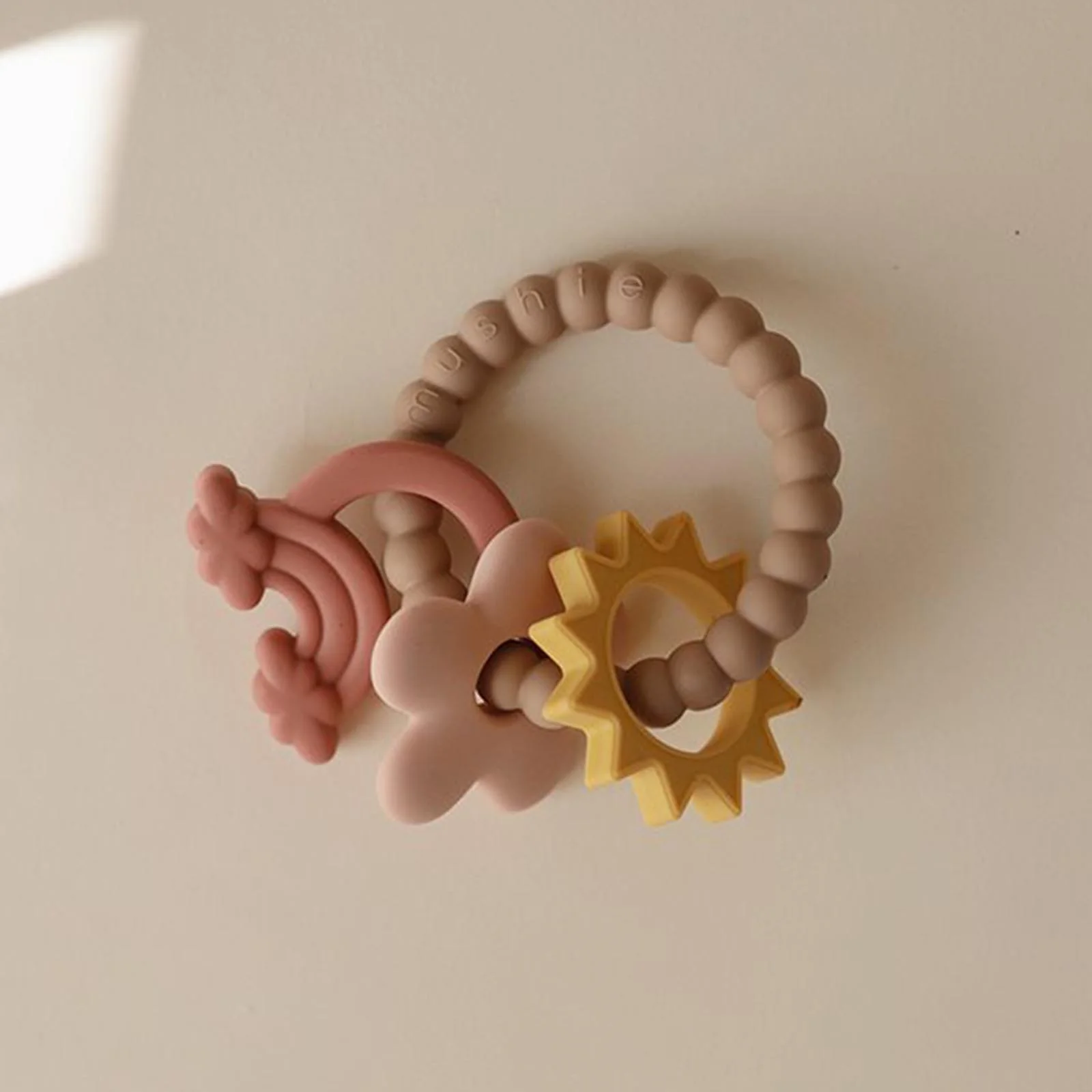Mushie Nature Teething Ring - Image 3