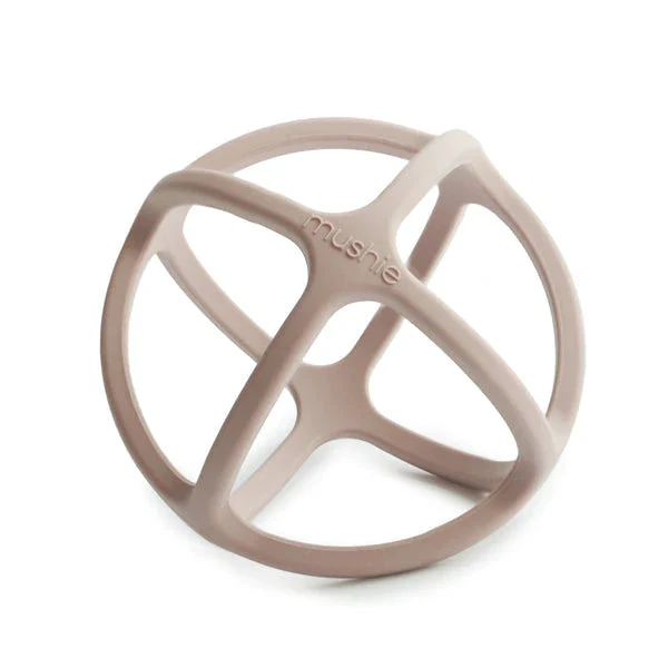 Mushie Silicone Teether Ball - Image 2