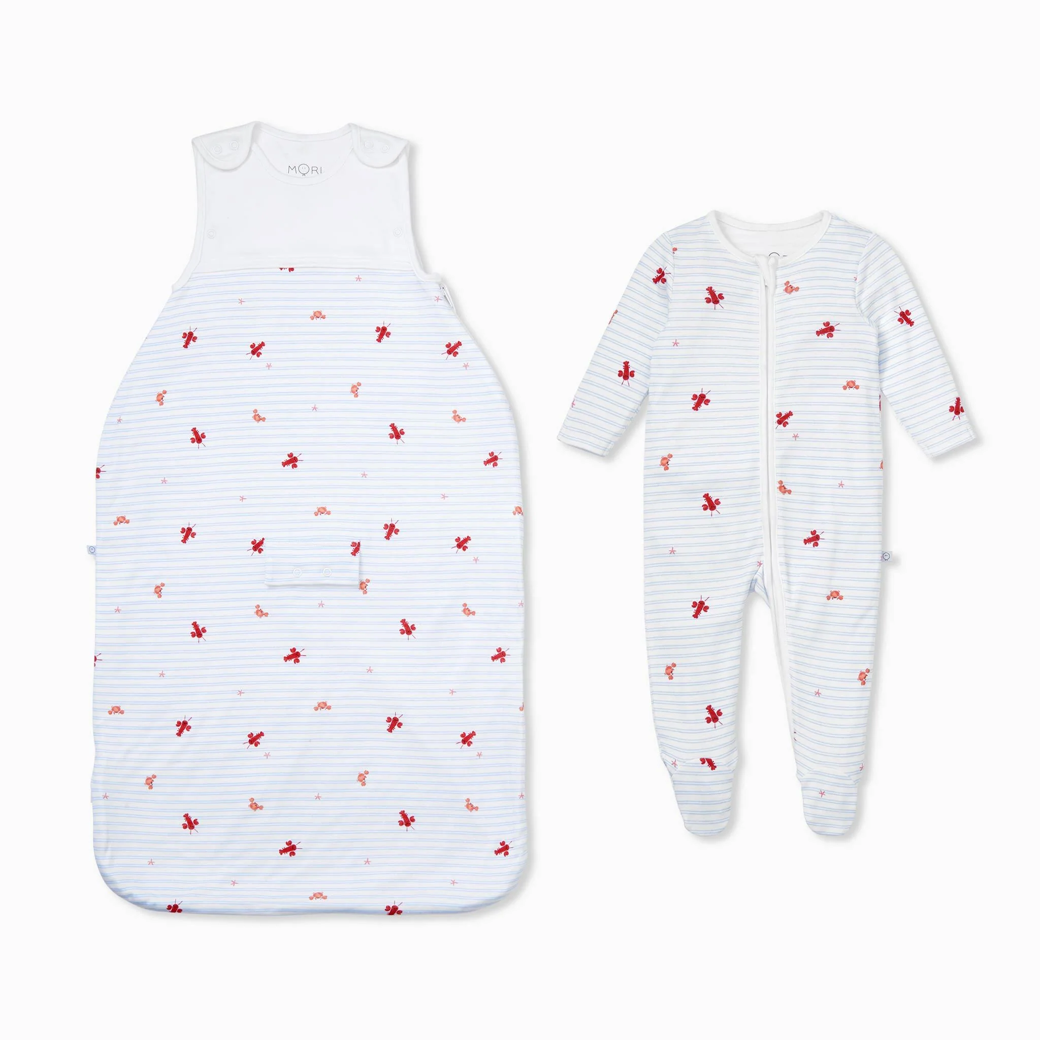 Ocean Stripe Bedtime Set