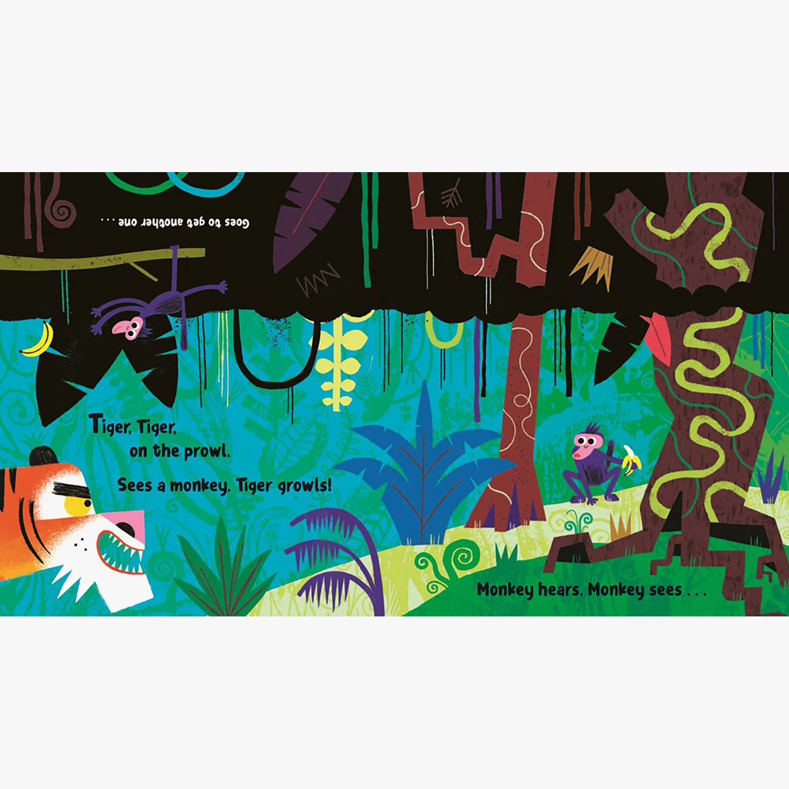 Off They Run Children's Flip Story Book - Image 2