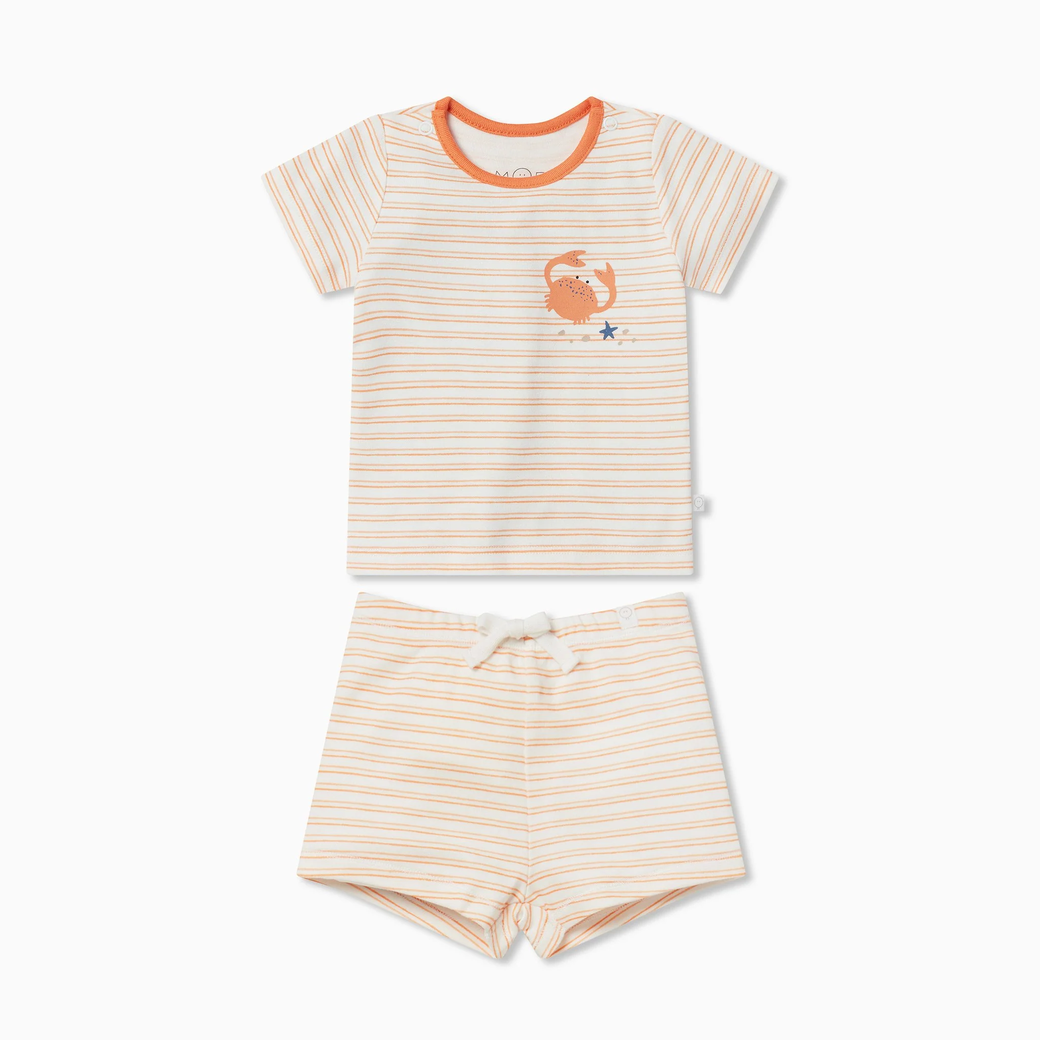 Orange Summer Pyjamas