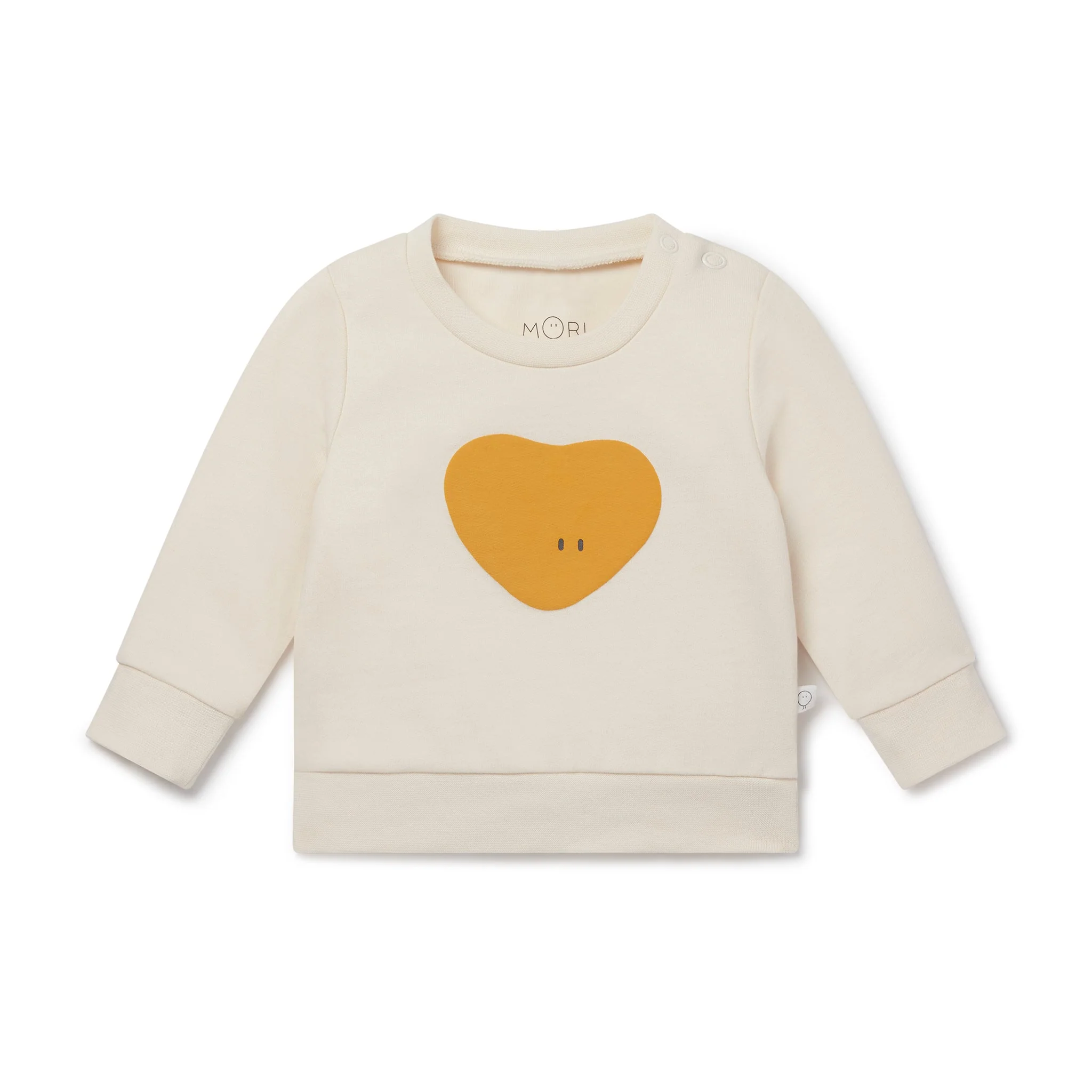 Organic Cotton Heart Sweatshirt