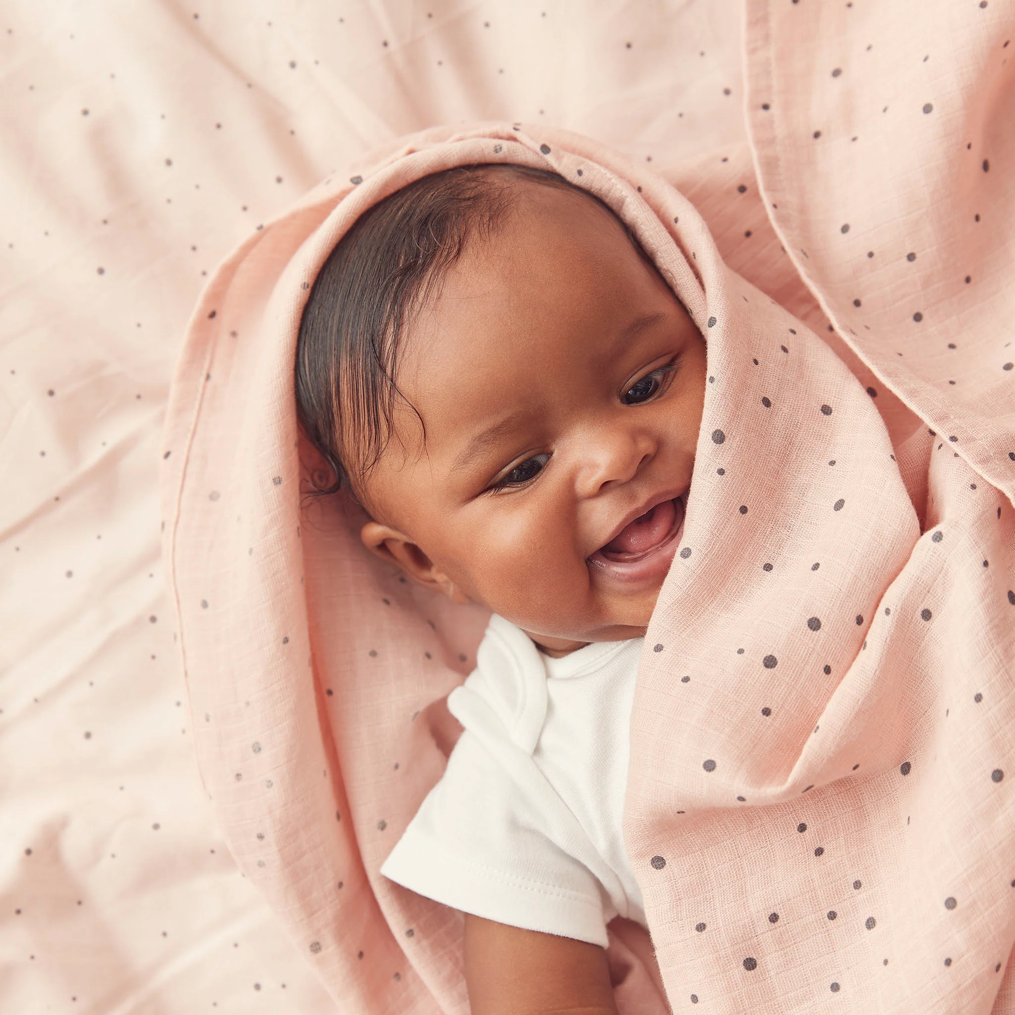 Organic Muslin Swaddle - Image 6