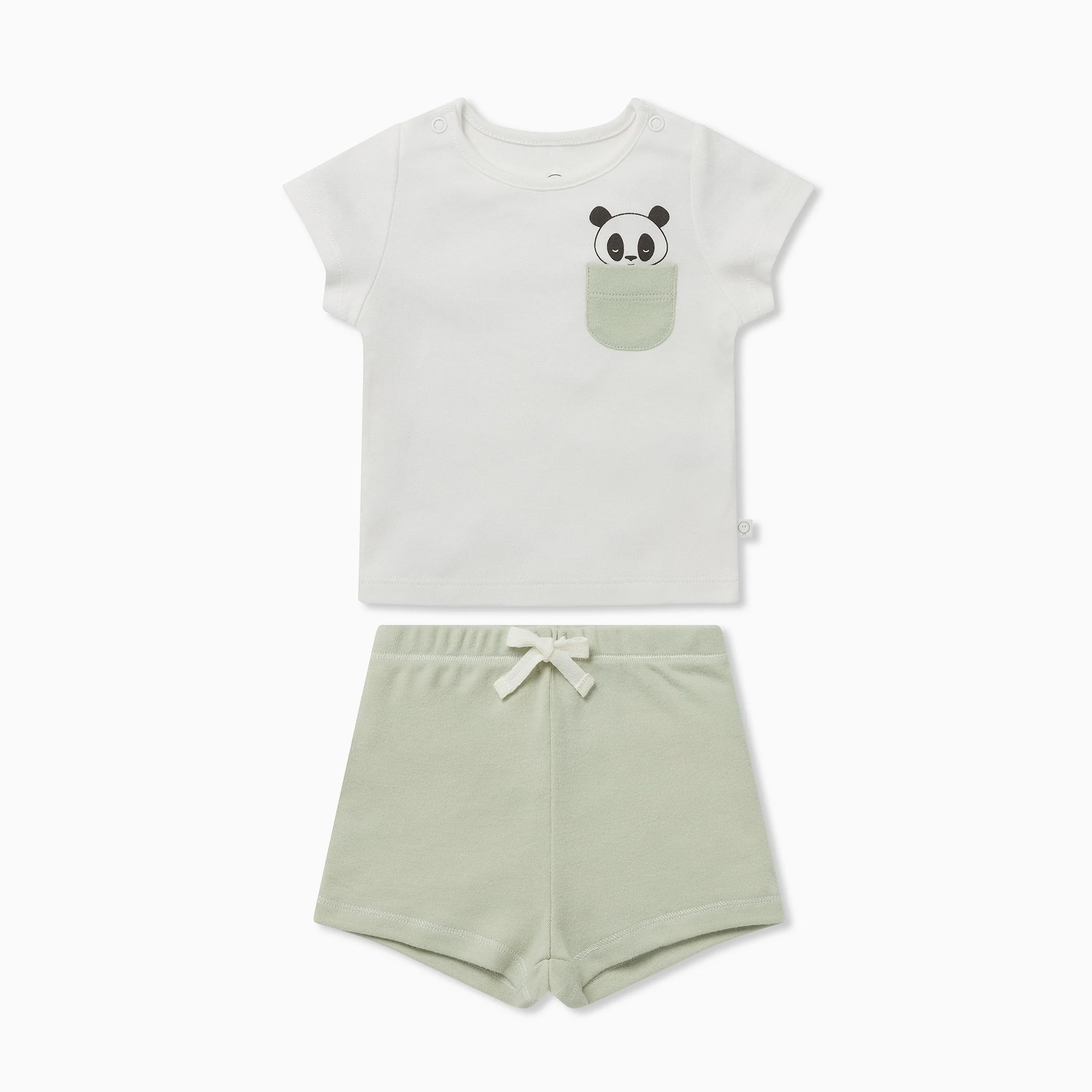Panda Pocket Summer Pyjamas - Image 2