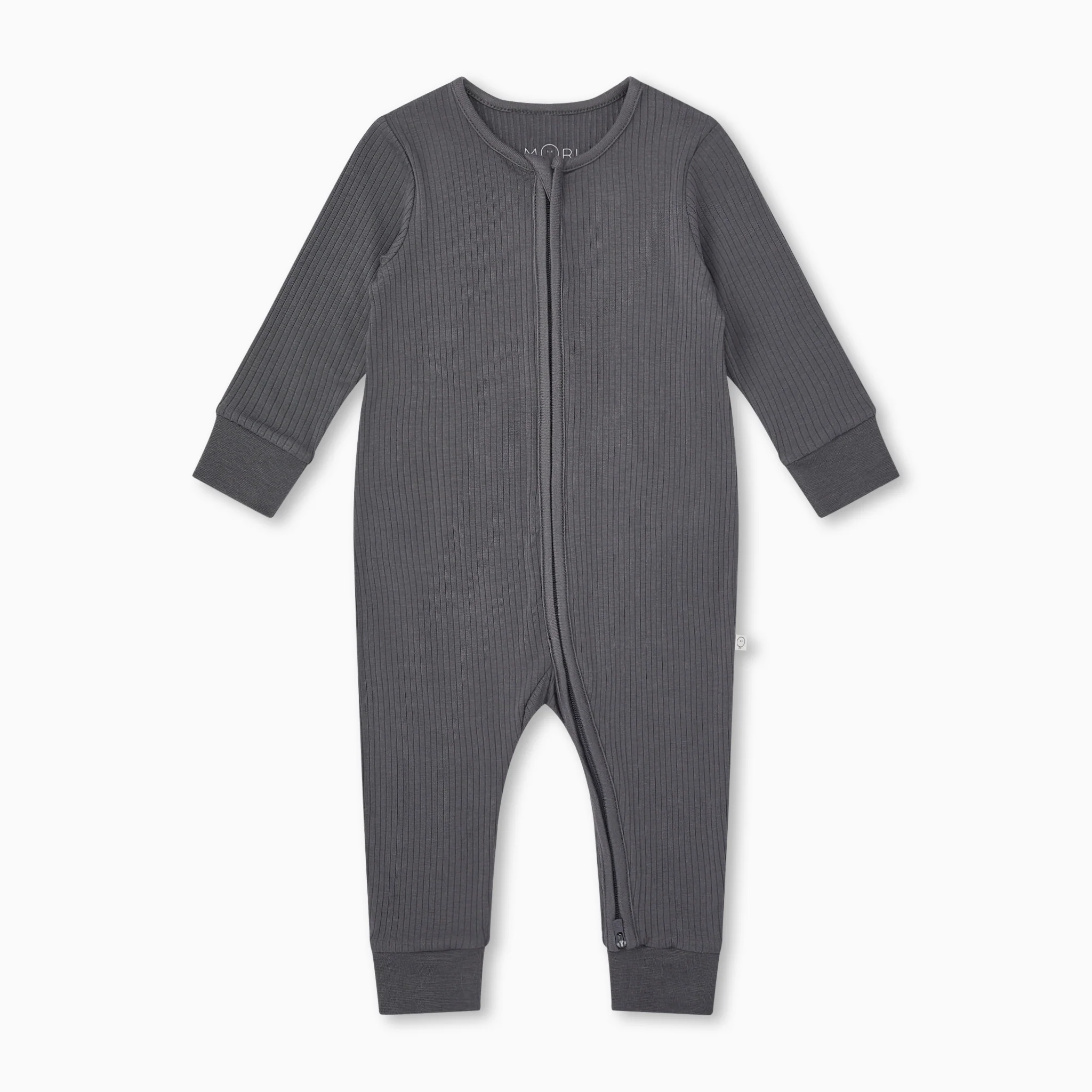Panda Ribbed Clever Zip Sleepsuit - Image 5