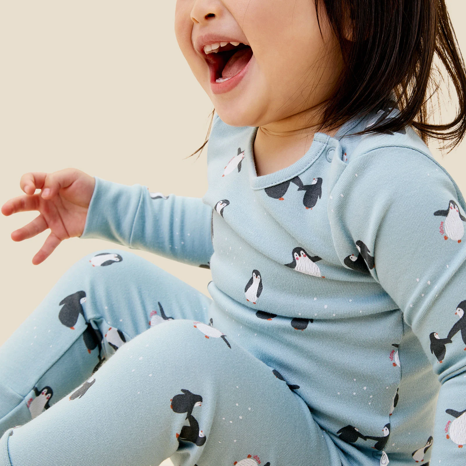 Penguin Print Pyjamas - Image 5