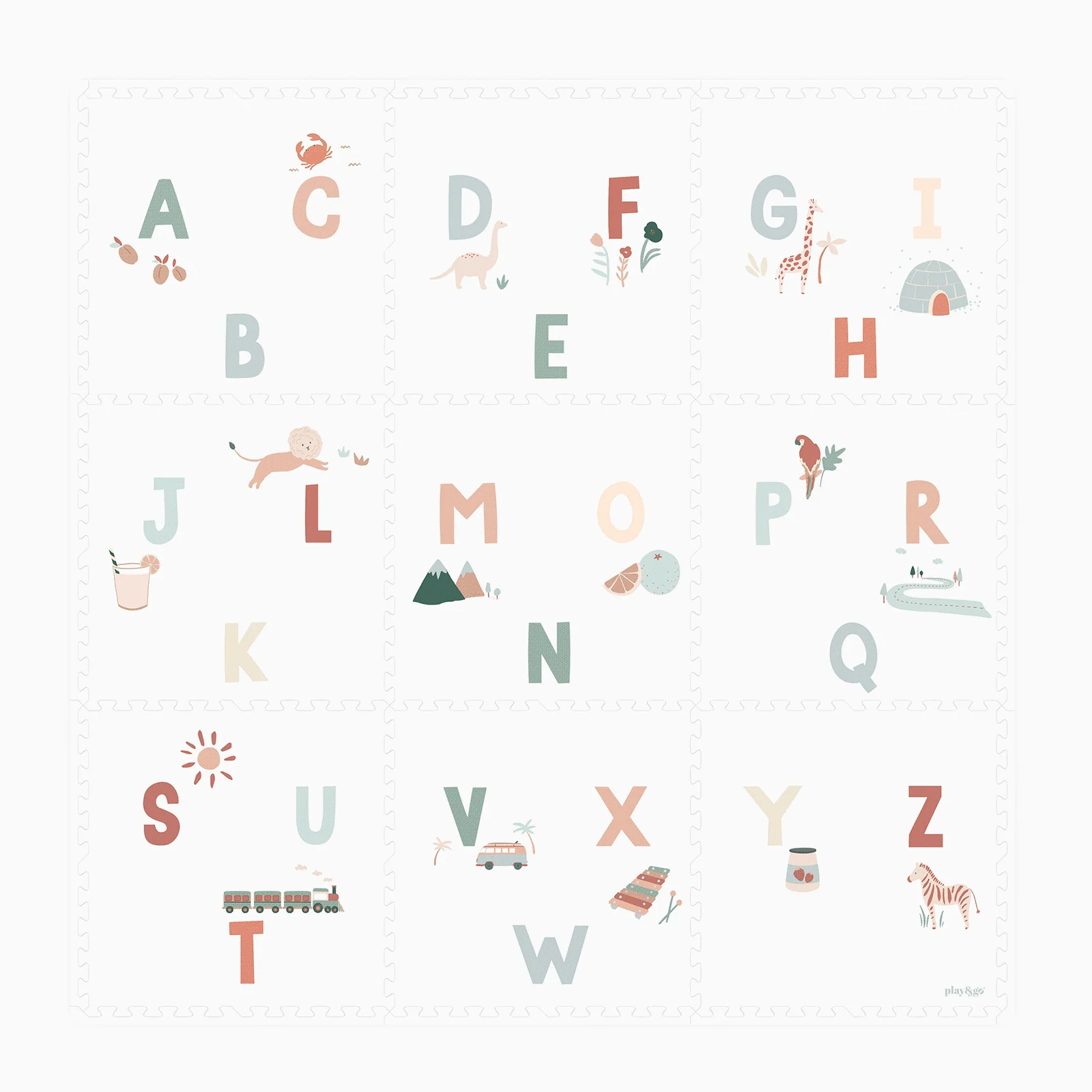 Play & Go Tiloo Puzzle Playmat - Alphabet - Image 2