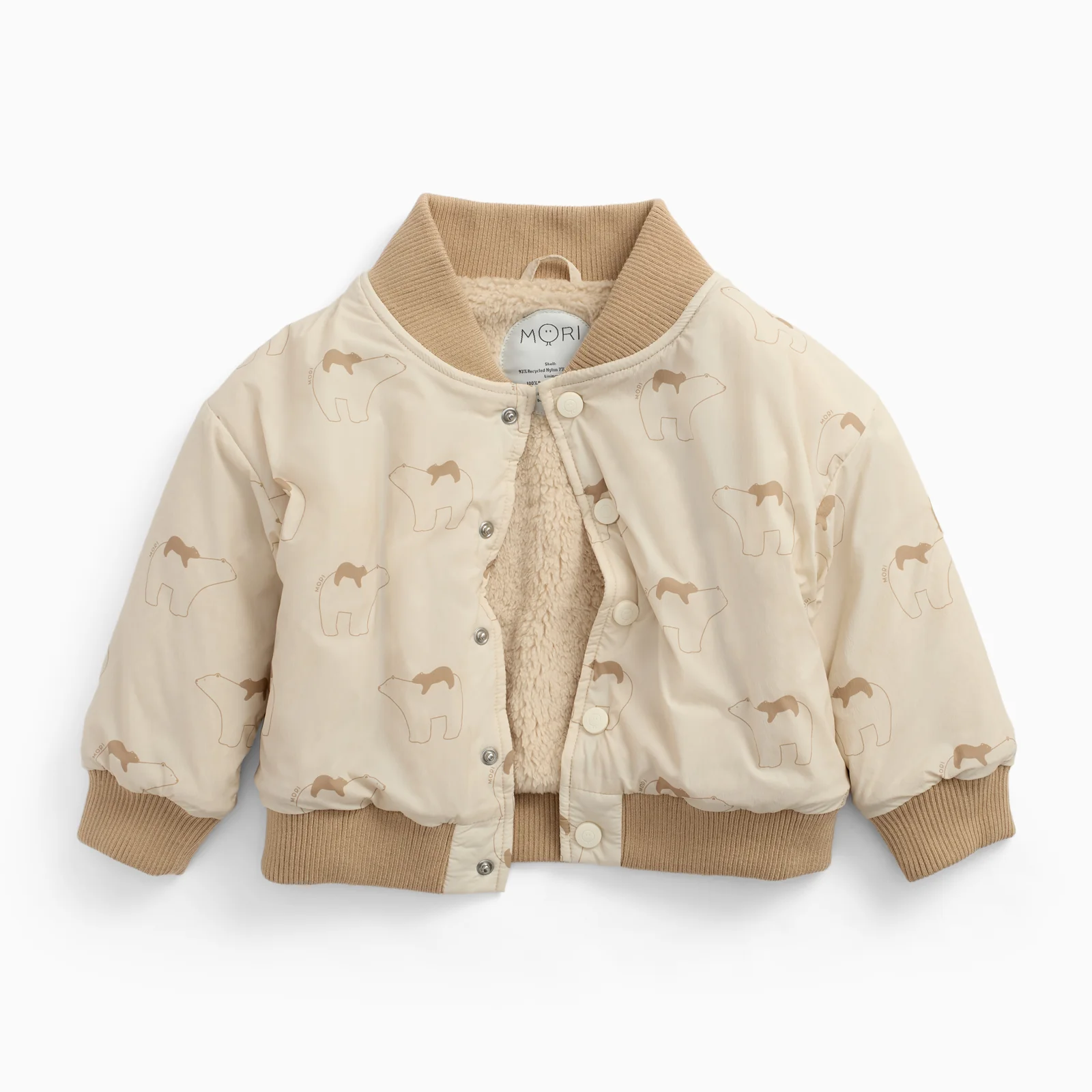 Polar Bear Bomber Jacket - Image 3
