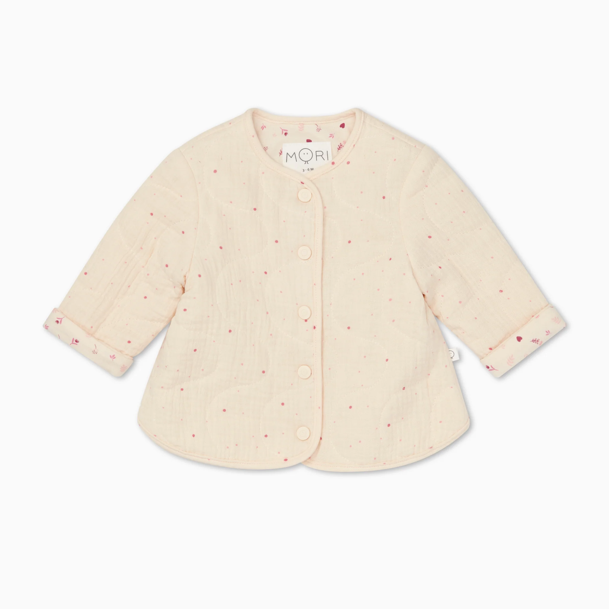 Polka Dot Quilted Jacket - Image 2