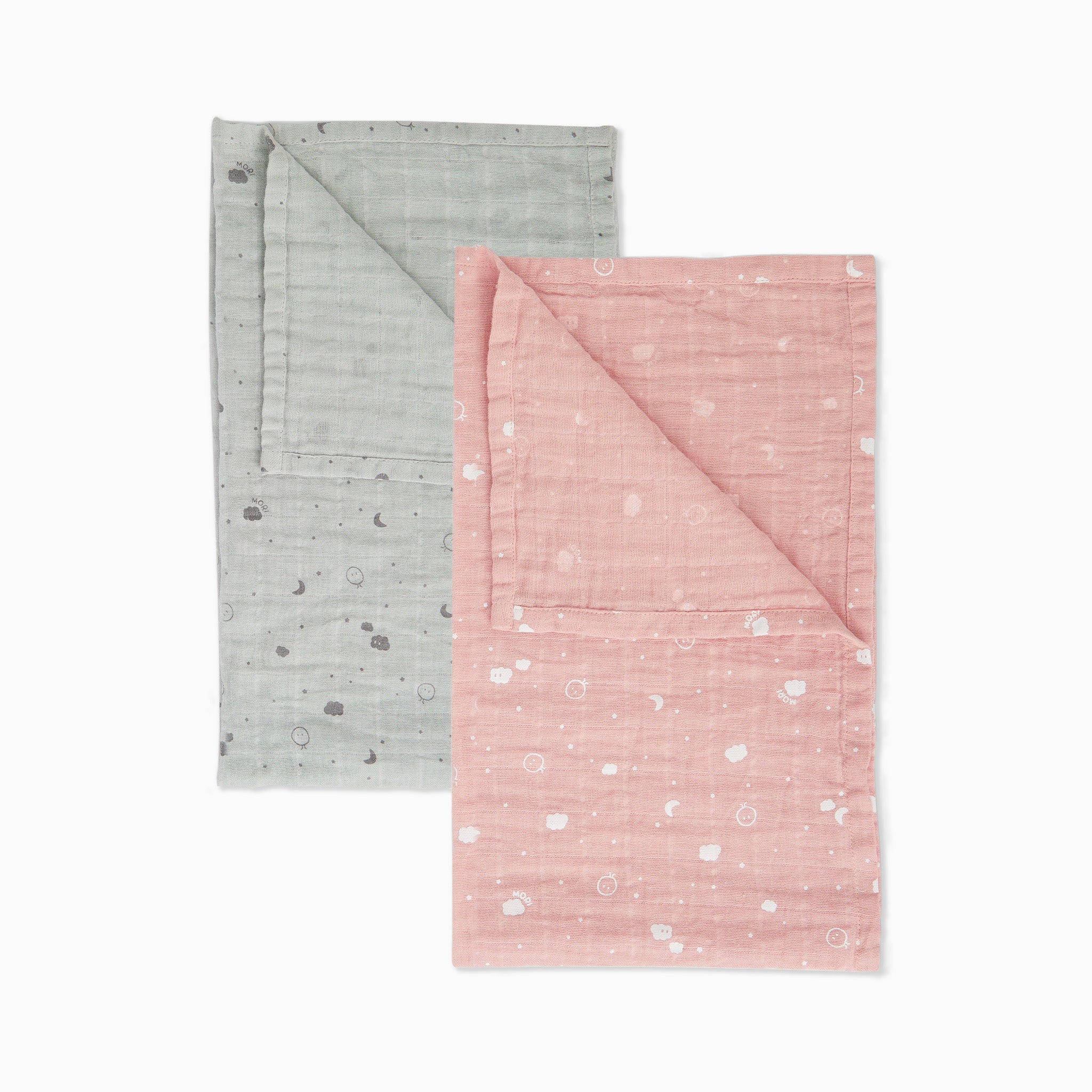 Pre-Washed Large Muslin Swaddle 2 Pack - Image 4