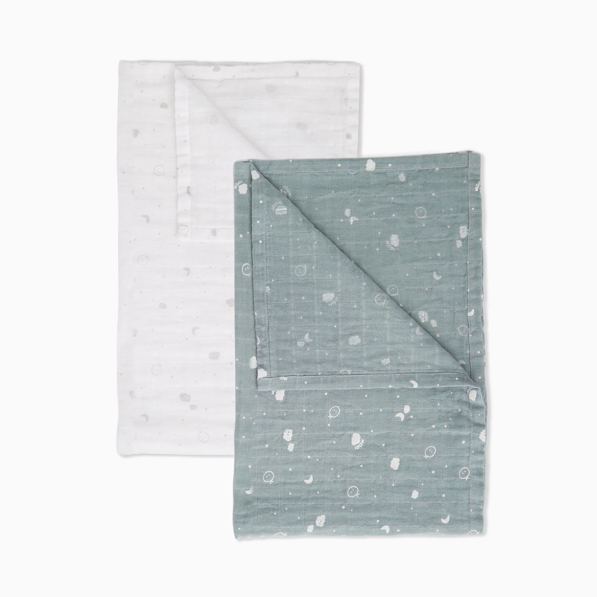 Pre-Washed Large Muslin Swaddle 2 Pack - Image 5
