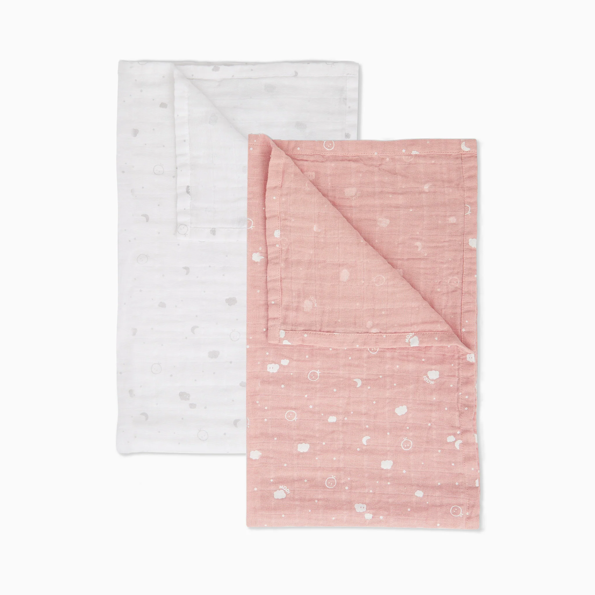 Pre-Washed Large Muslin Swaddle 2 Pack - Image 6