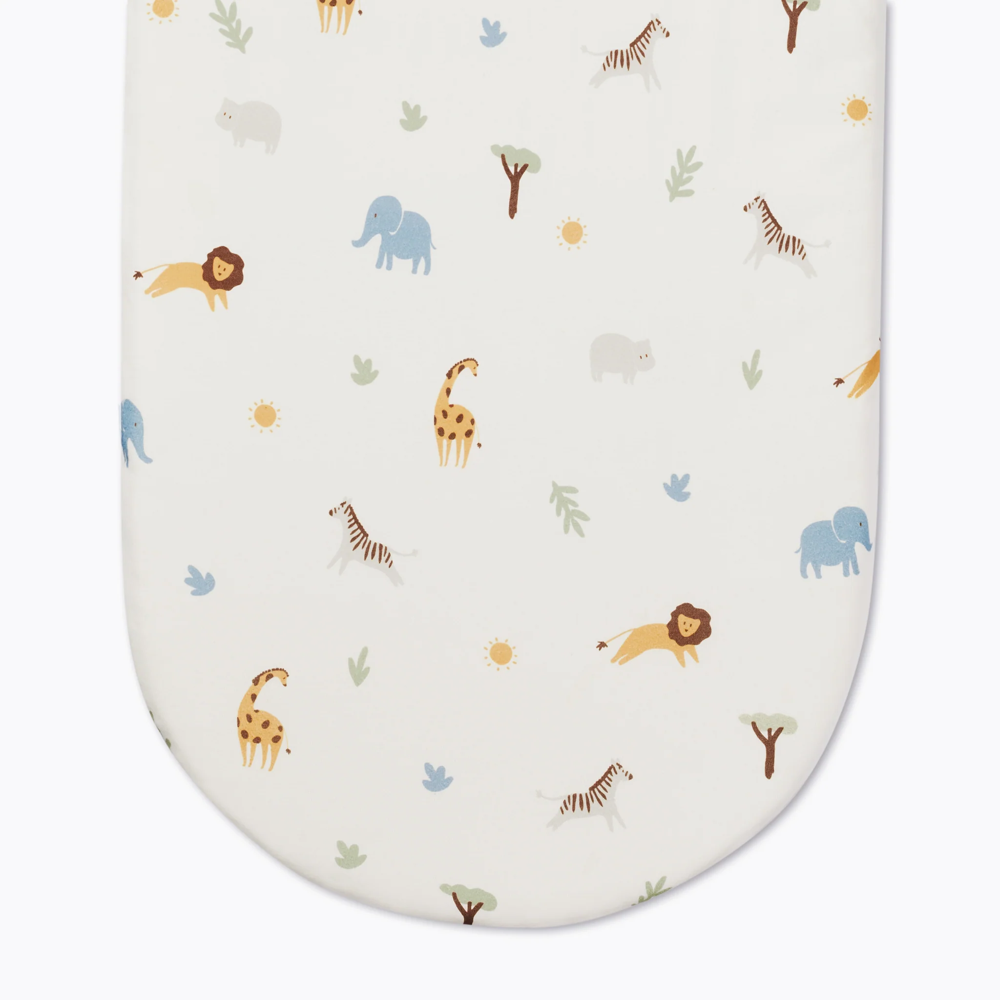 Printed Moses Basket Fitted Sheet - Bear Print - Image 4