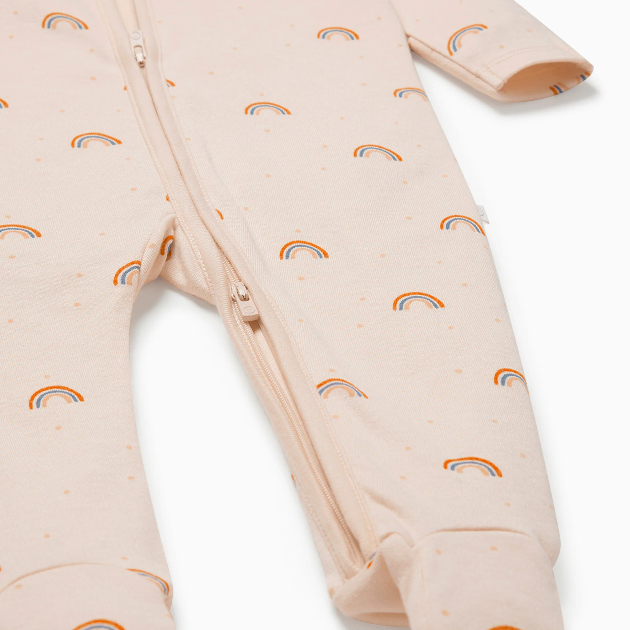 Rainbow Clever Zip Sleepsuit - Image 5