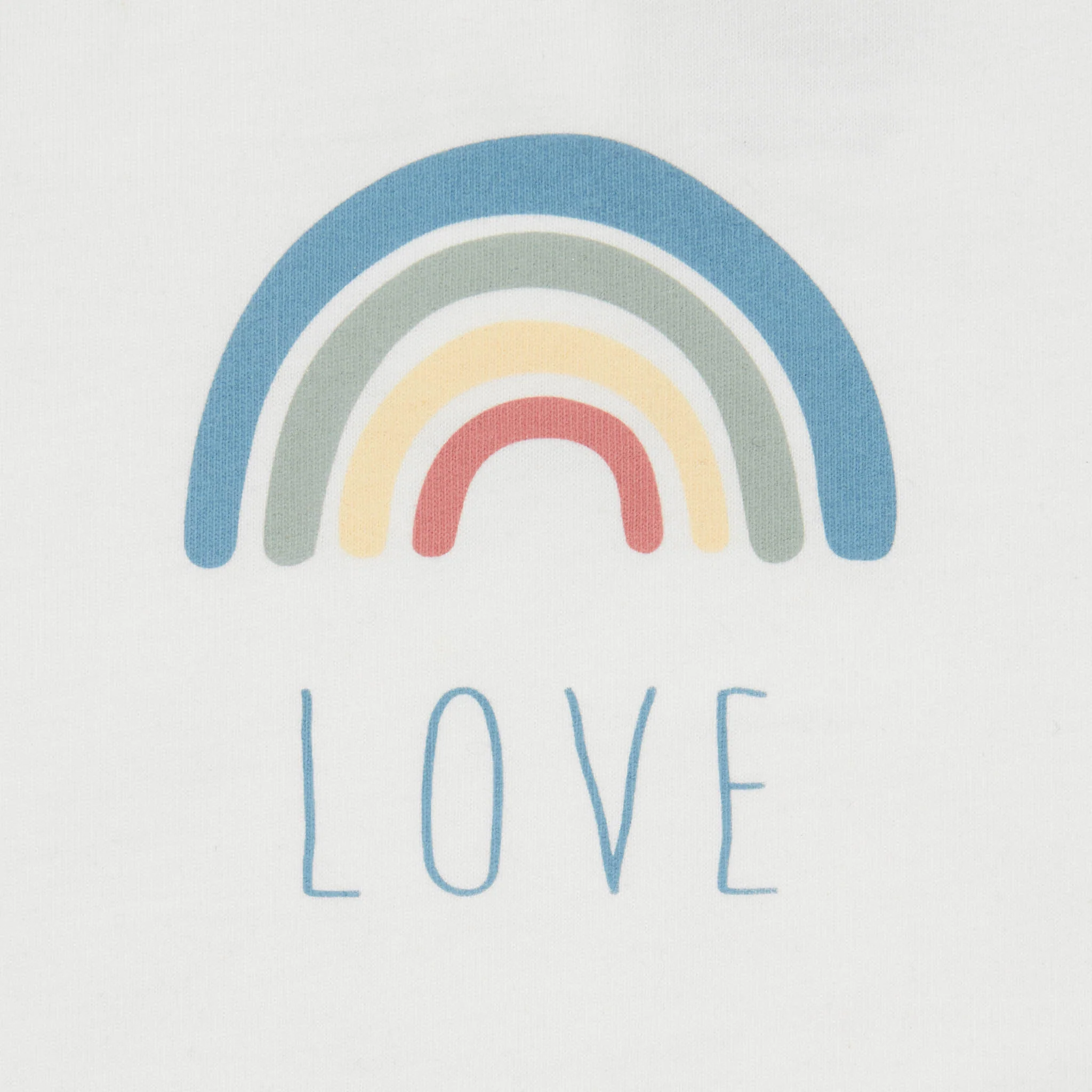 Rainbow Short Sleeve T-Shirt & Ribbed Shorts Outfit - Image 6