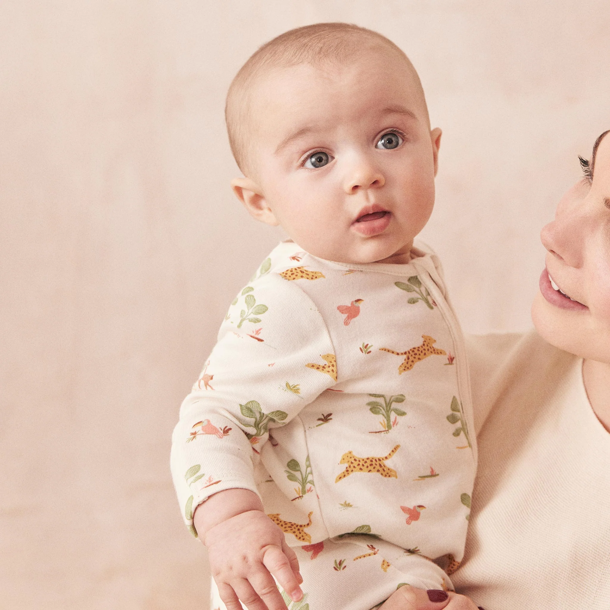 Rainforest Clever Zip Sleepsuit - Image 4