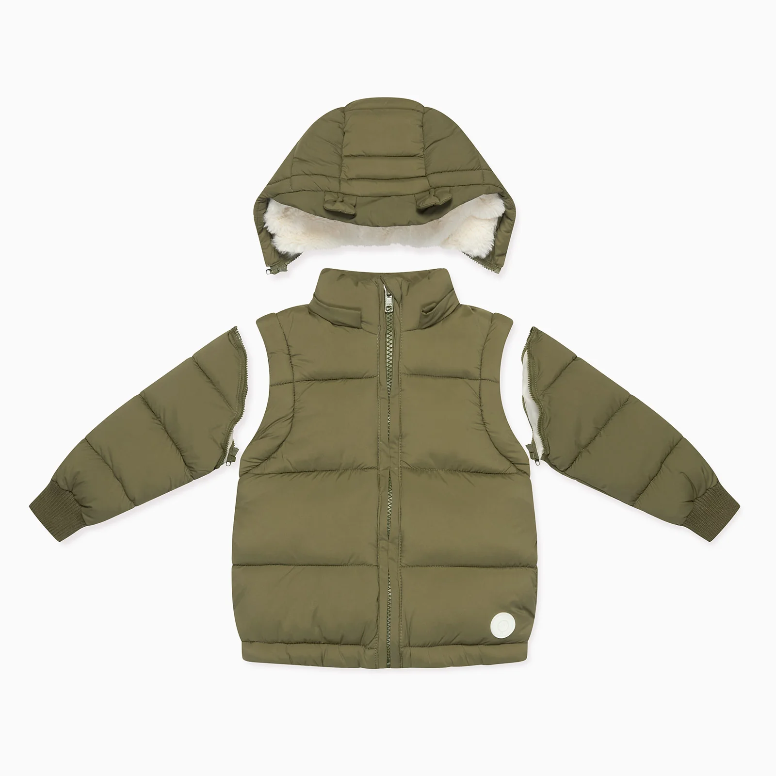 Recycled 3-in-1 Padded Coat - Image 15