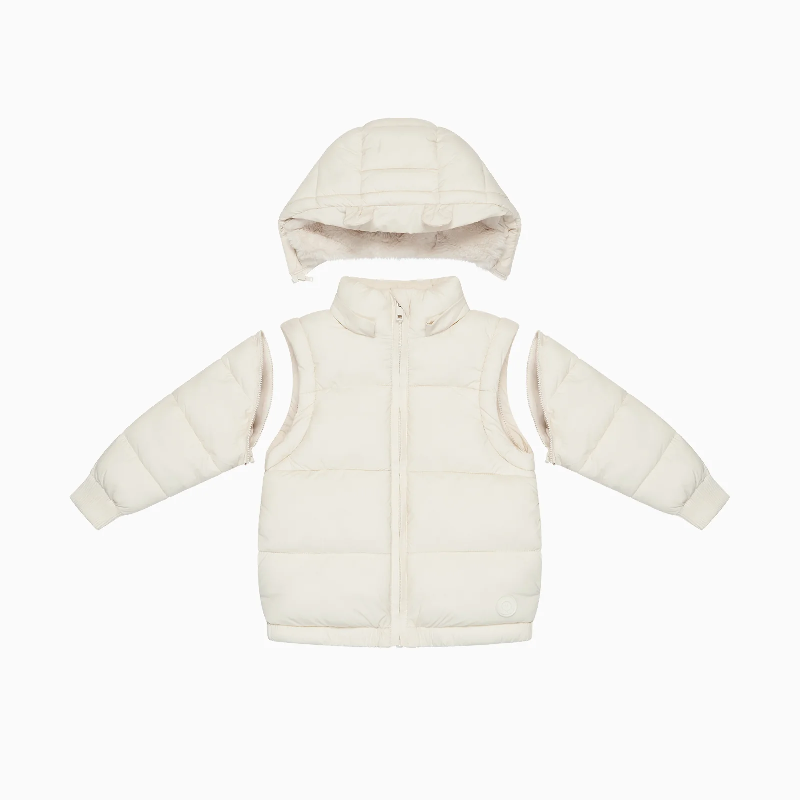 Recycled 3-in-1 Padded Coat - Image 6