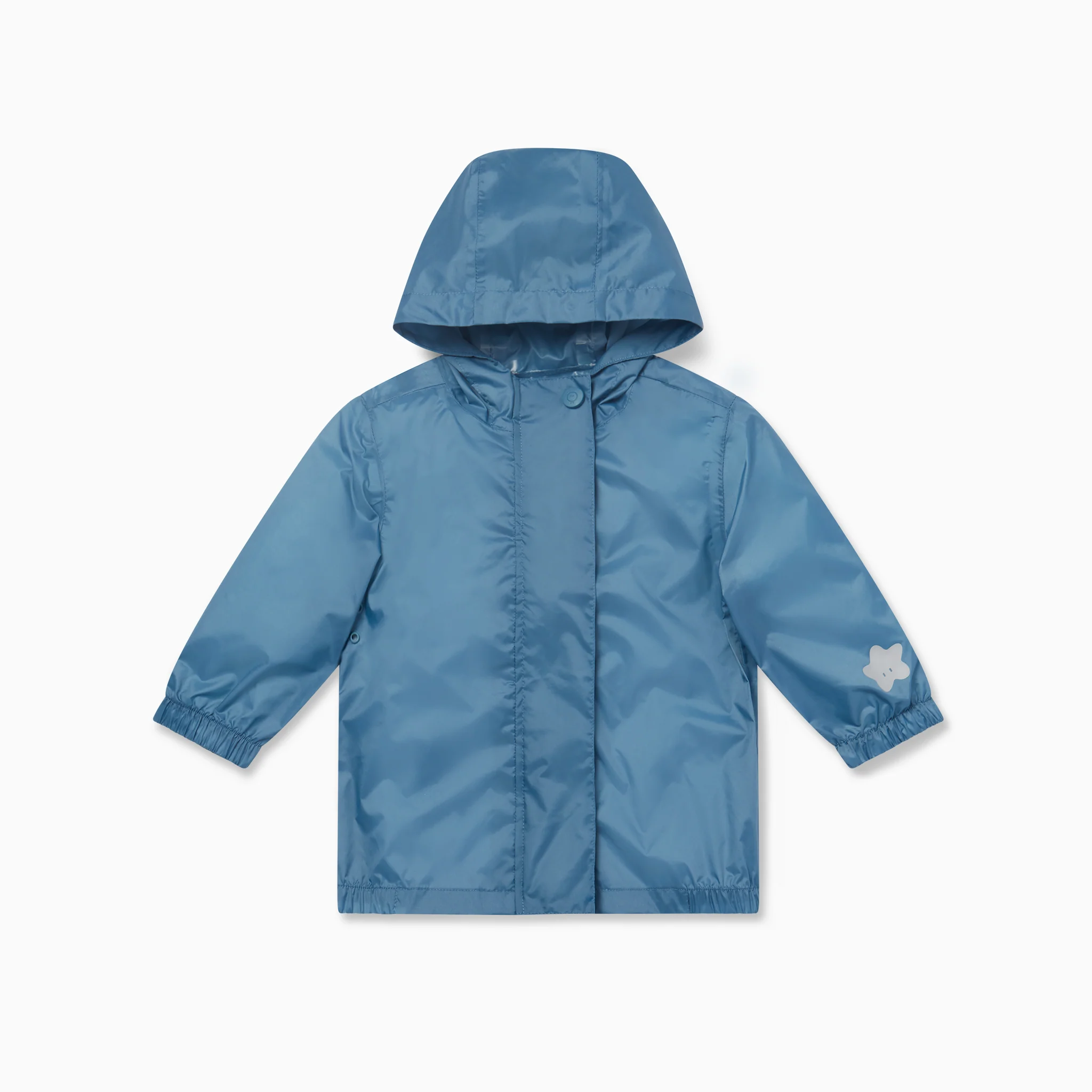 Recycled Waterproof Packaway Raincoat - Image 3
