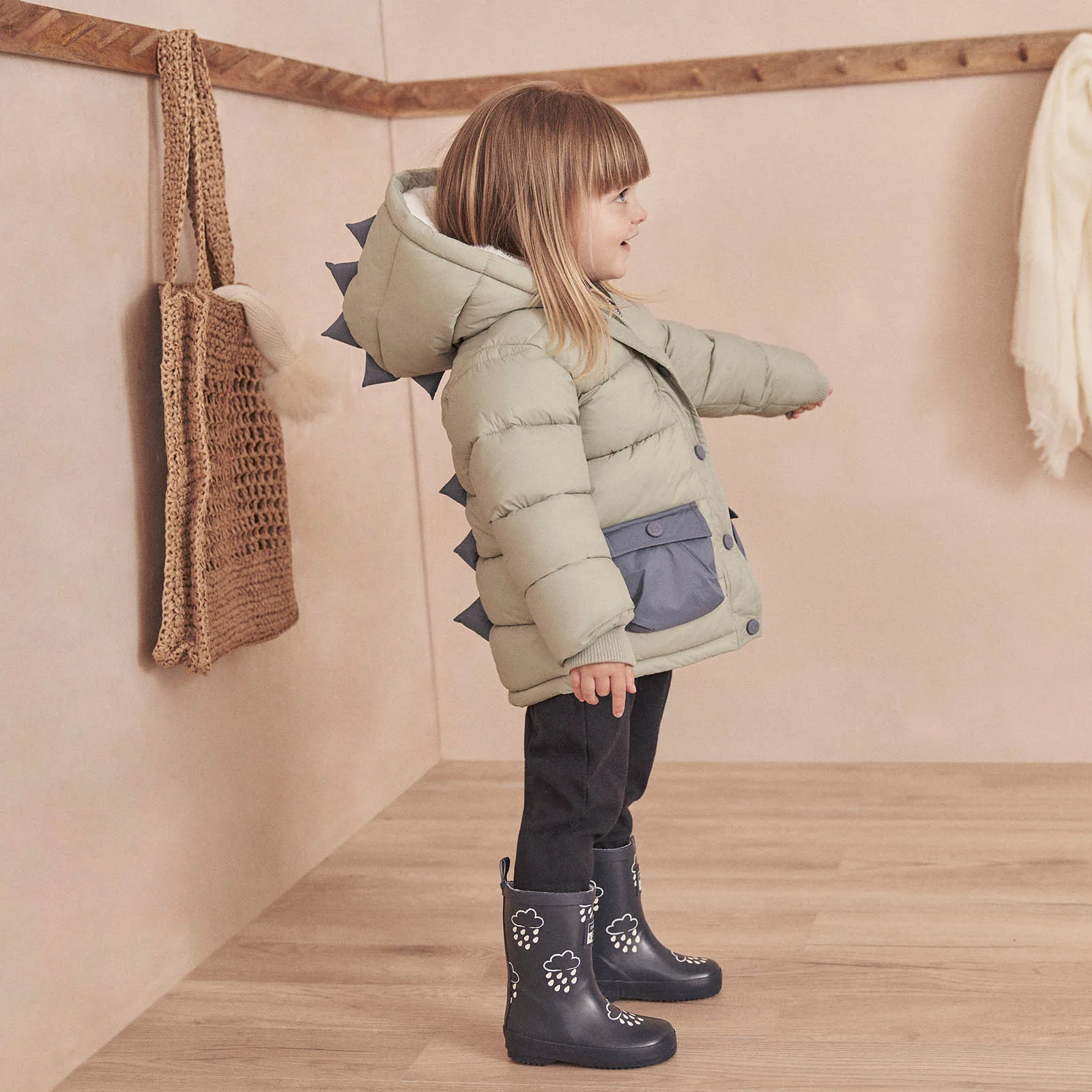 Dino Recycled Waterproof Padded Coat - Image 3