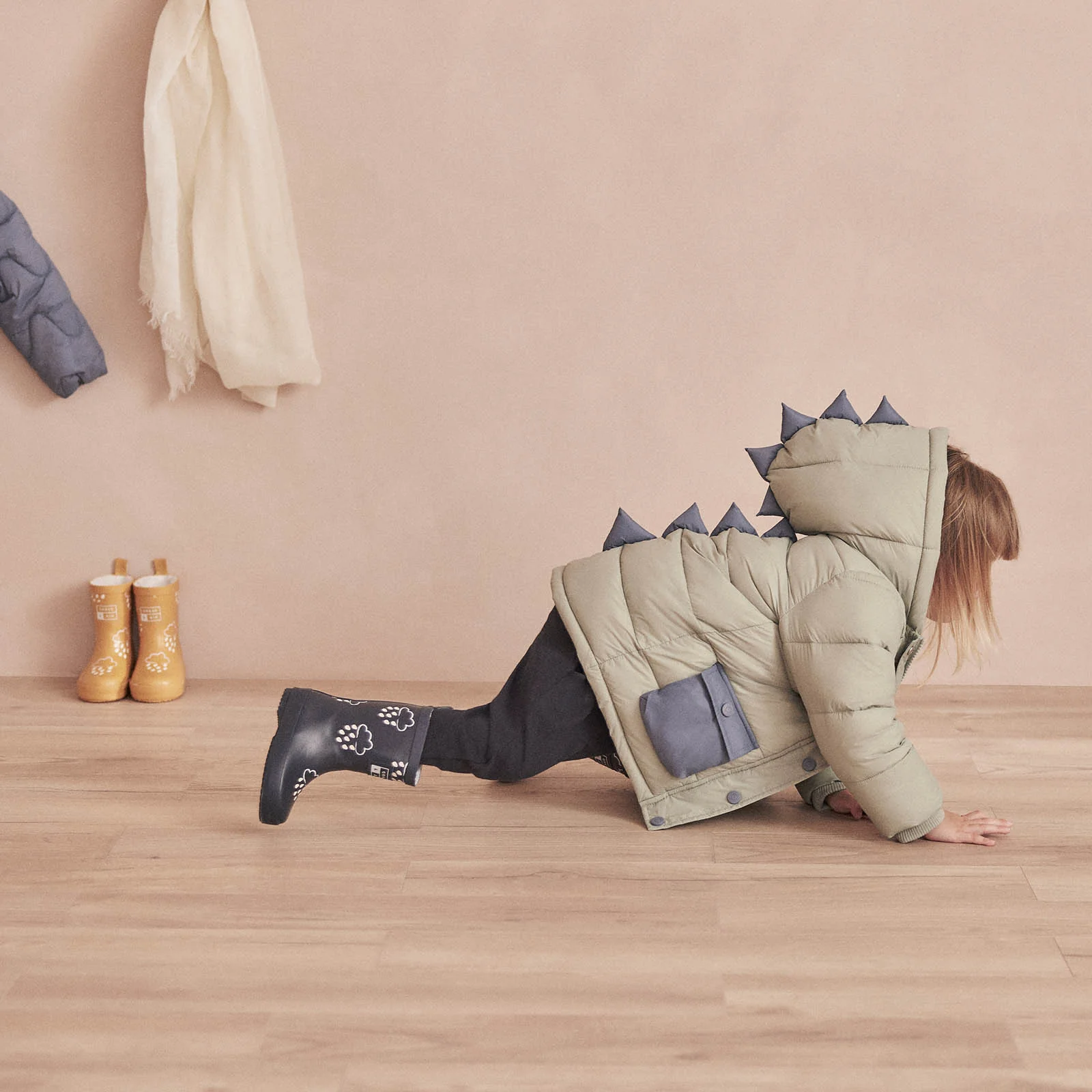 Dino Recycled Waterproof Padded Coat - Image 8