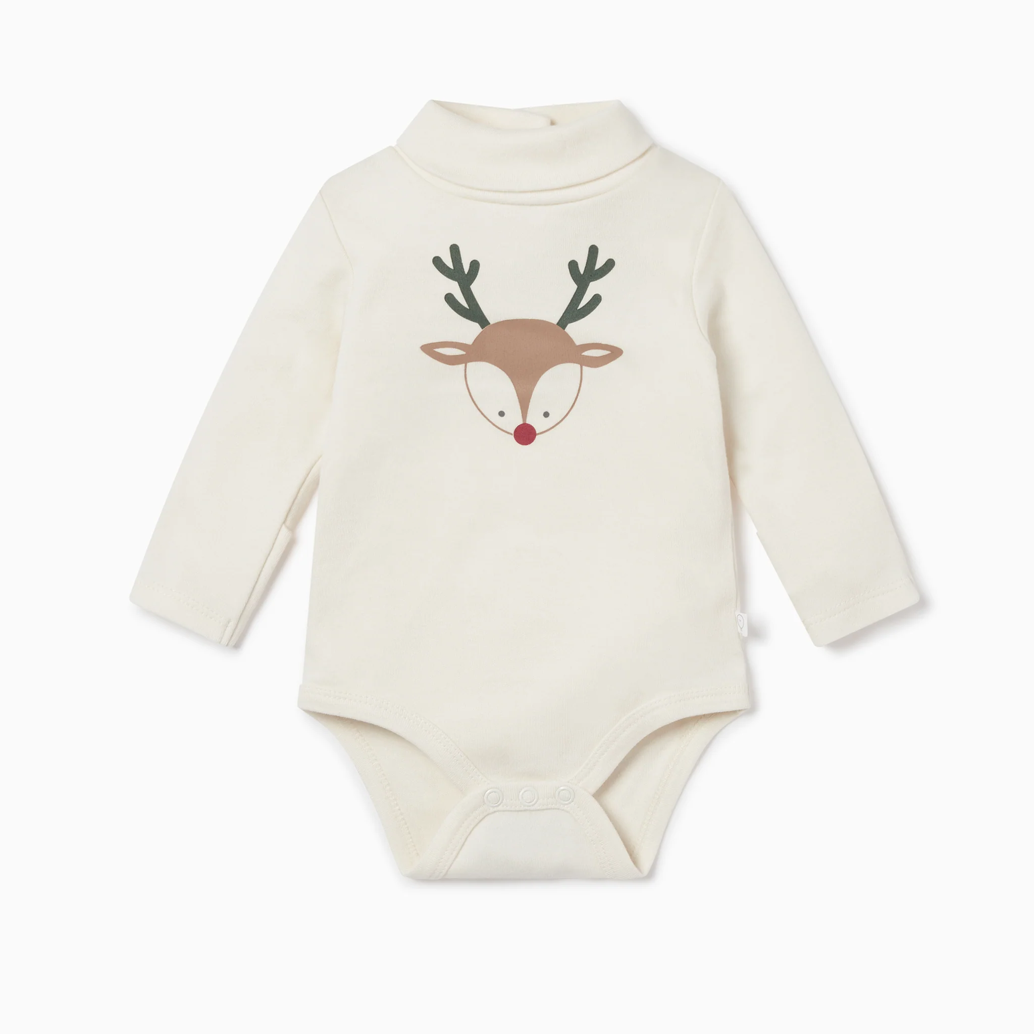 Reindeer Bodysuit & Joggers Outfit - Image 3