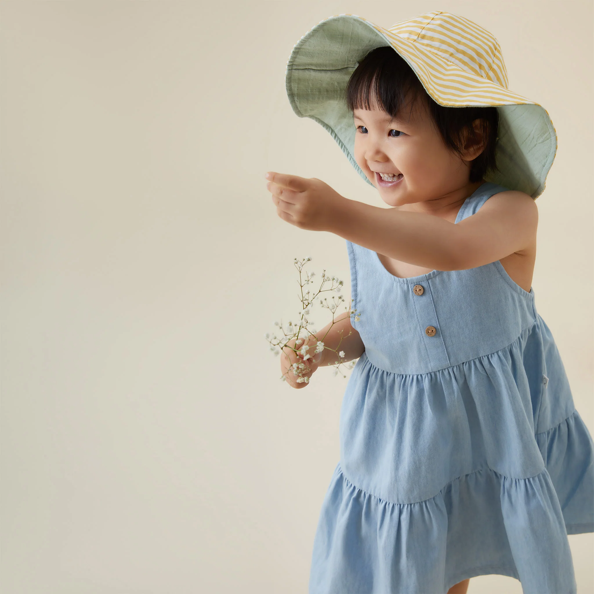 Reversible Floppy Sun Hat - Image 2
