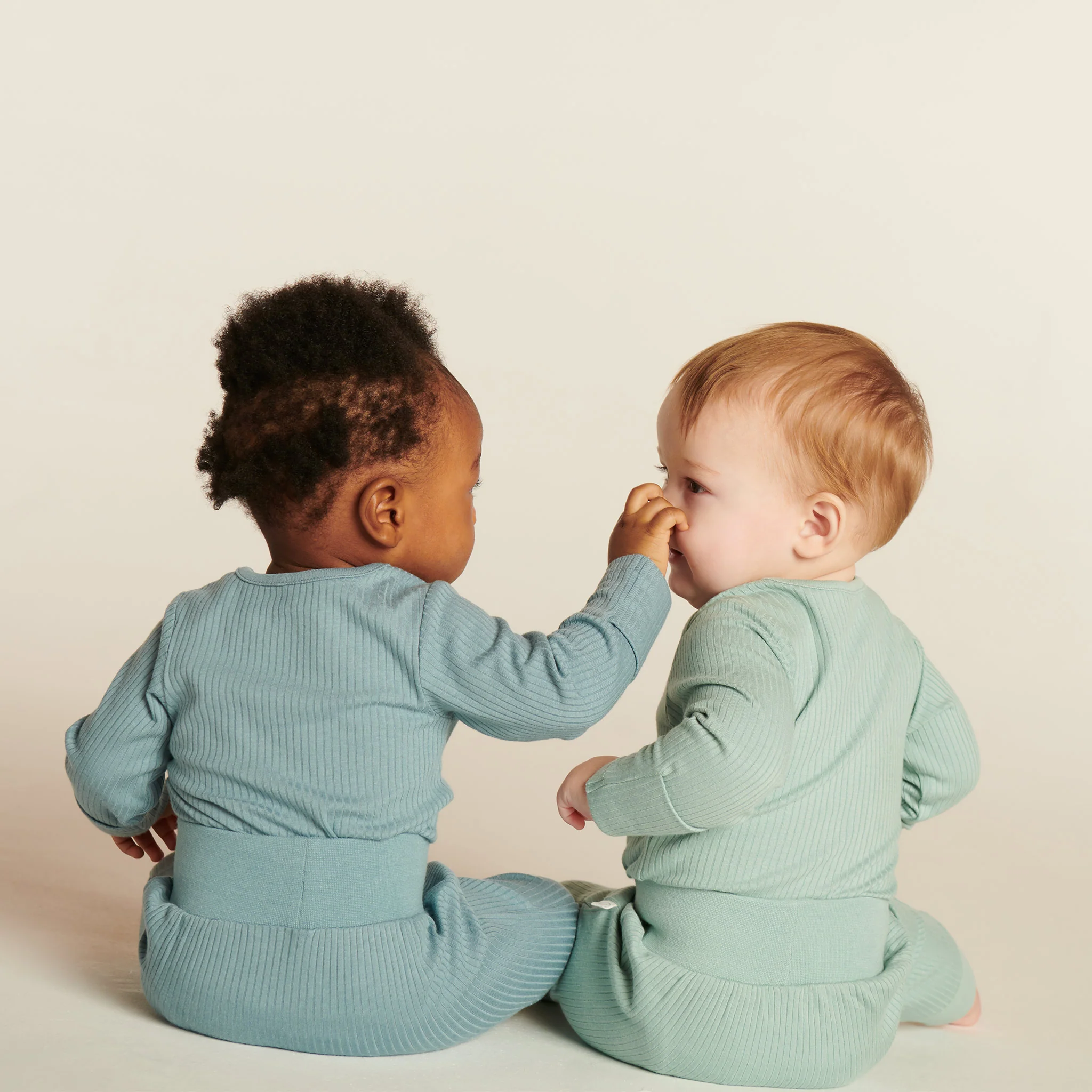 Ribbed Long Sleeve Bodysuit 2 Pack - Image 3
