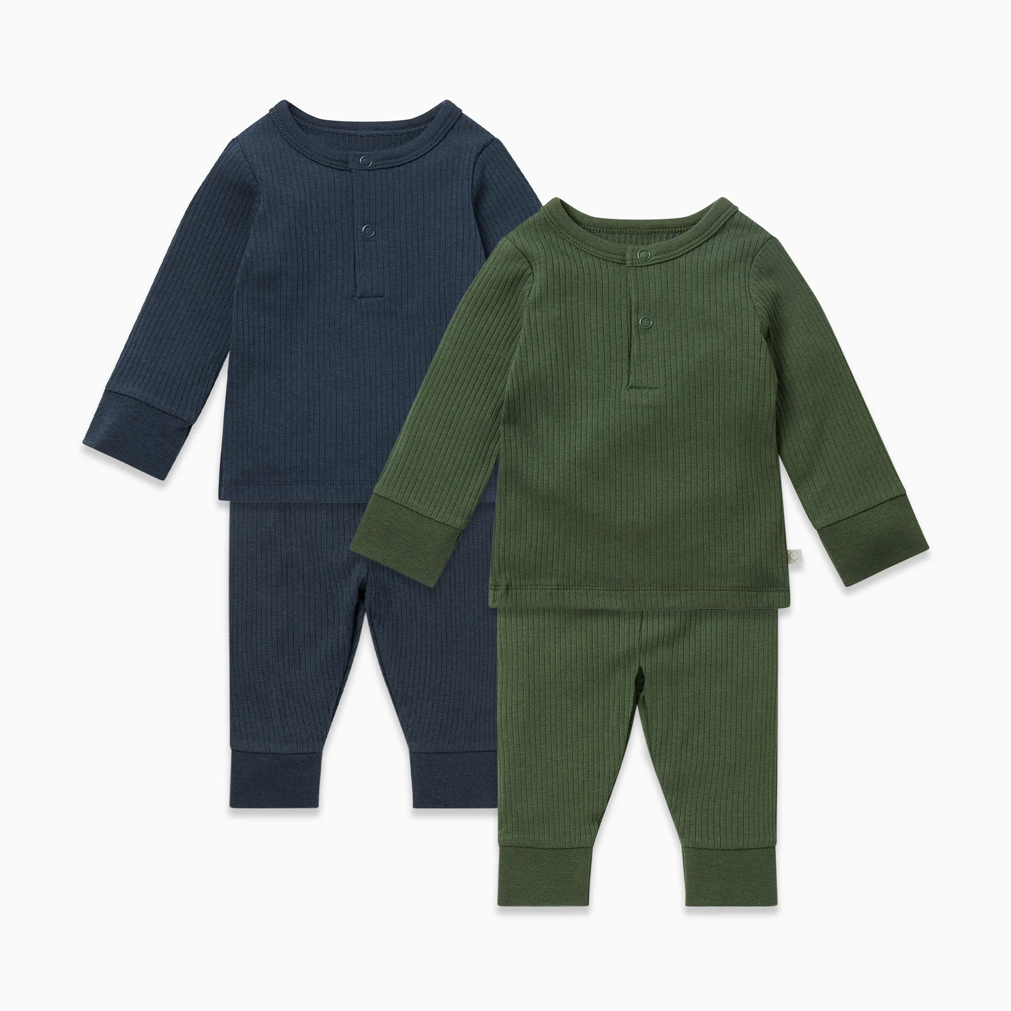 Ribbed Pyjamas 2 Pack - Image 10