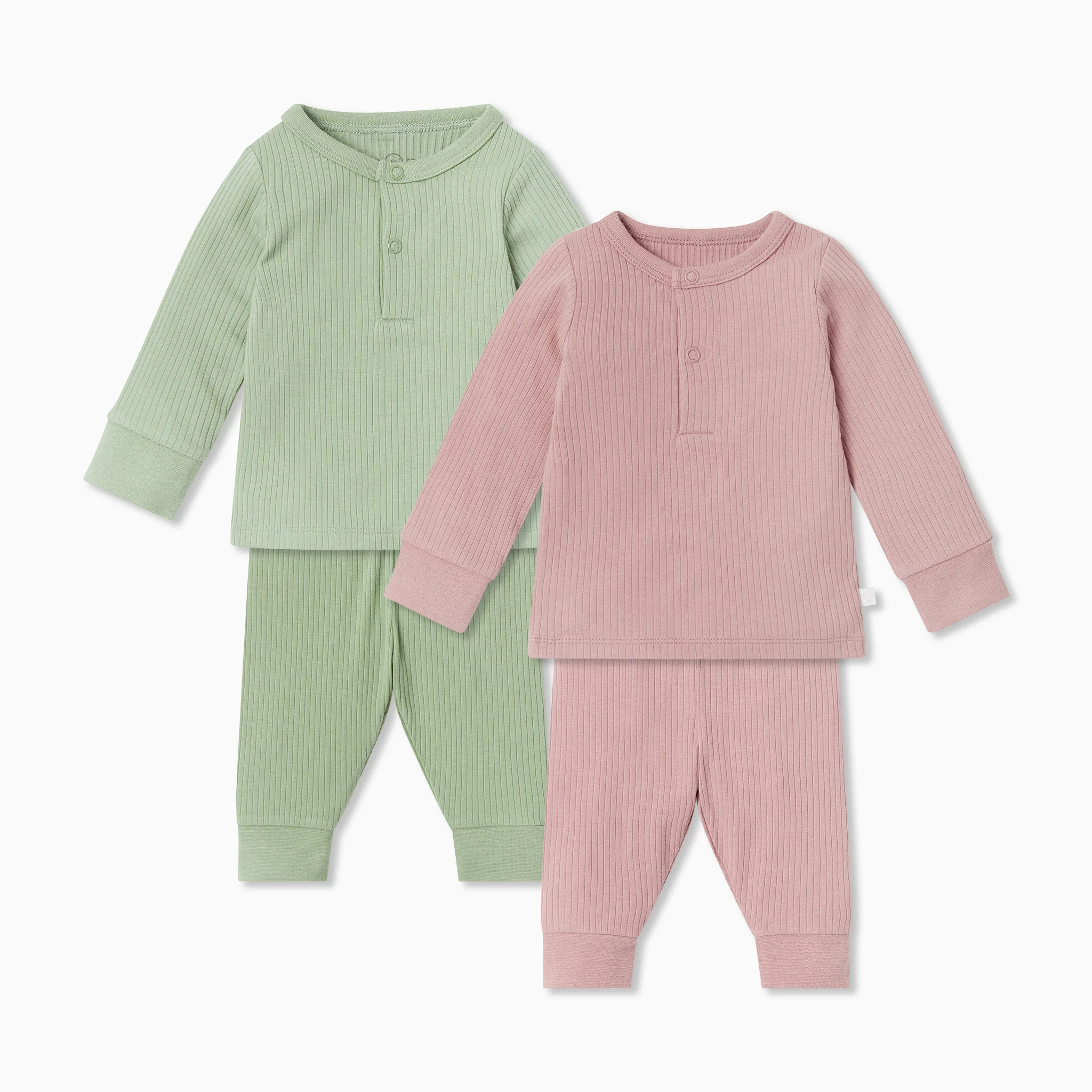Ribbed Pyjamas 2 Pack - Image 4