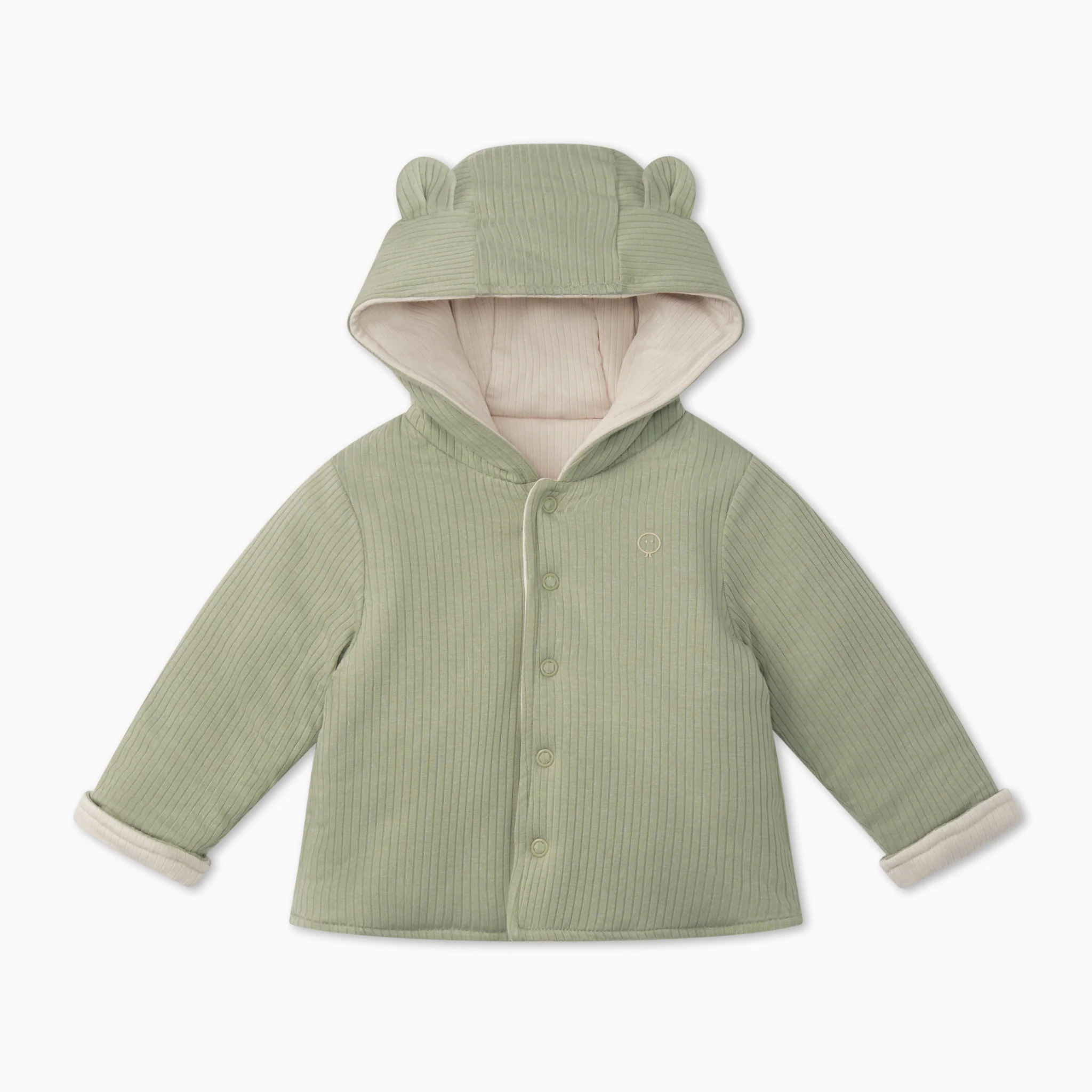 Ribbed Reversible Jacket - Image 2
