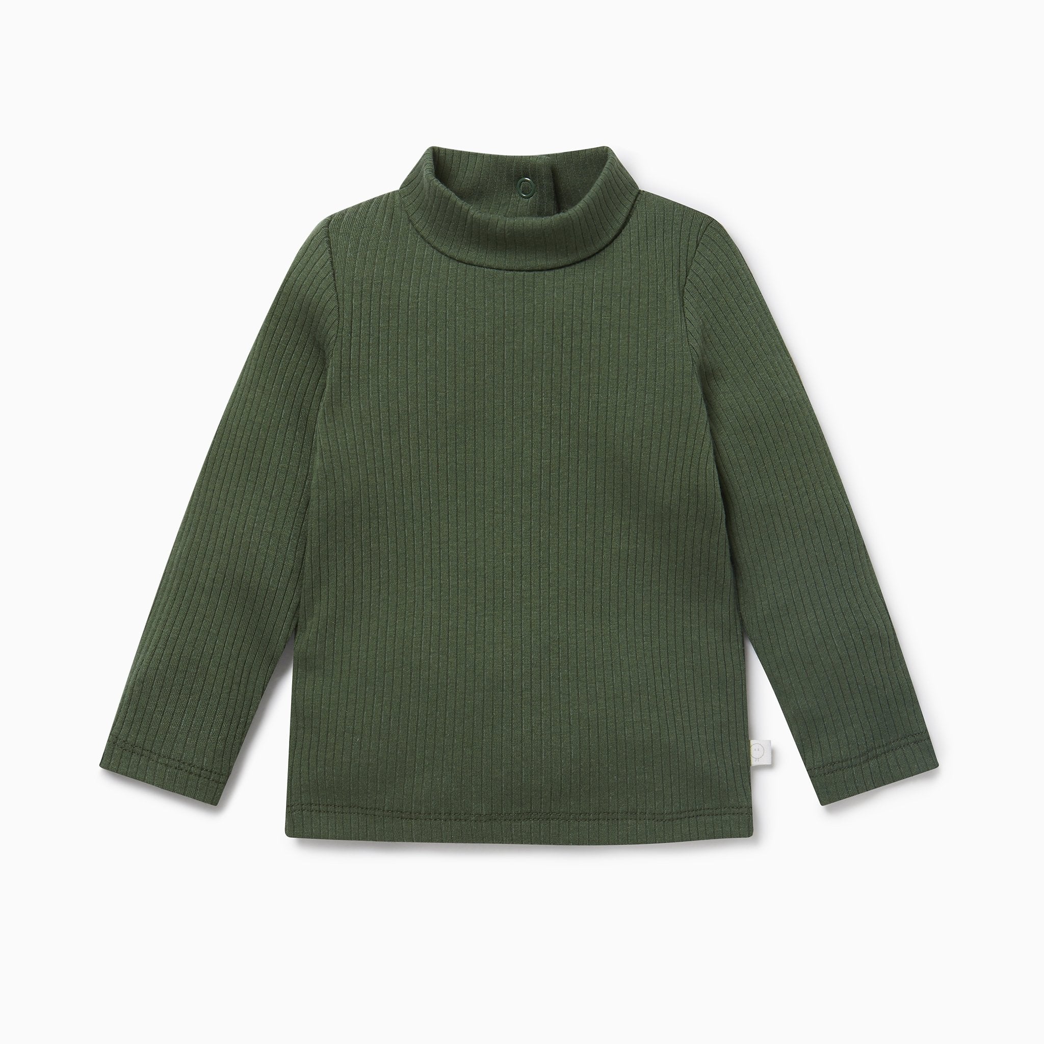 Ribbed Roll Neck Top - Image 2