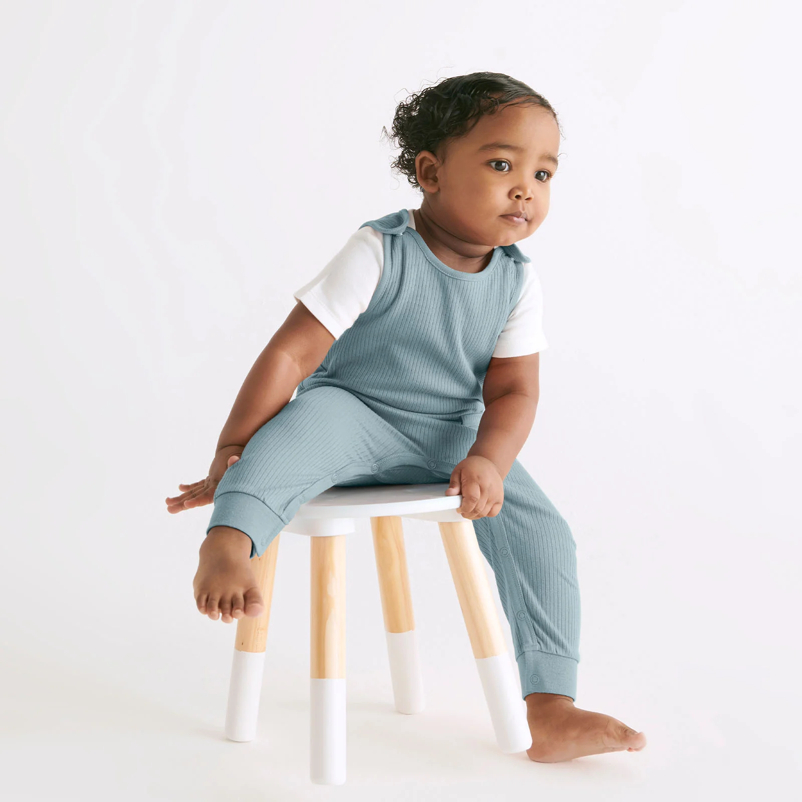 Ribbed Dungarees - Image 7
