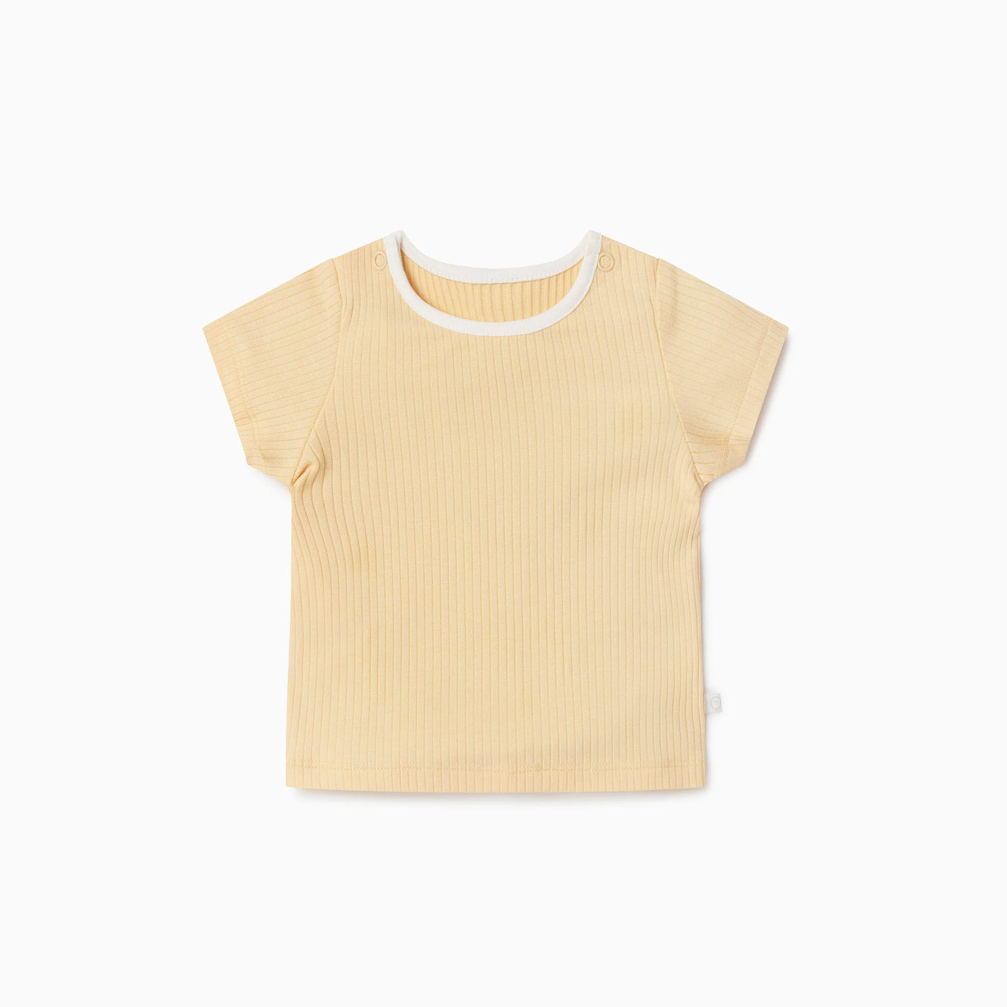 Ribbed Short Sleeve T-Shirt - Image 4