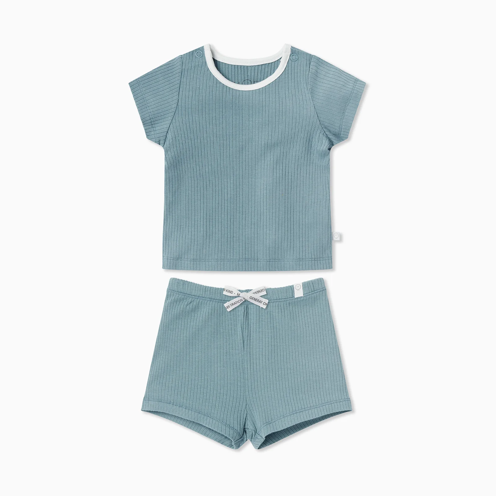 Ribbed Summer Pyjamas - Image 13