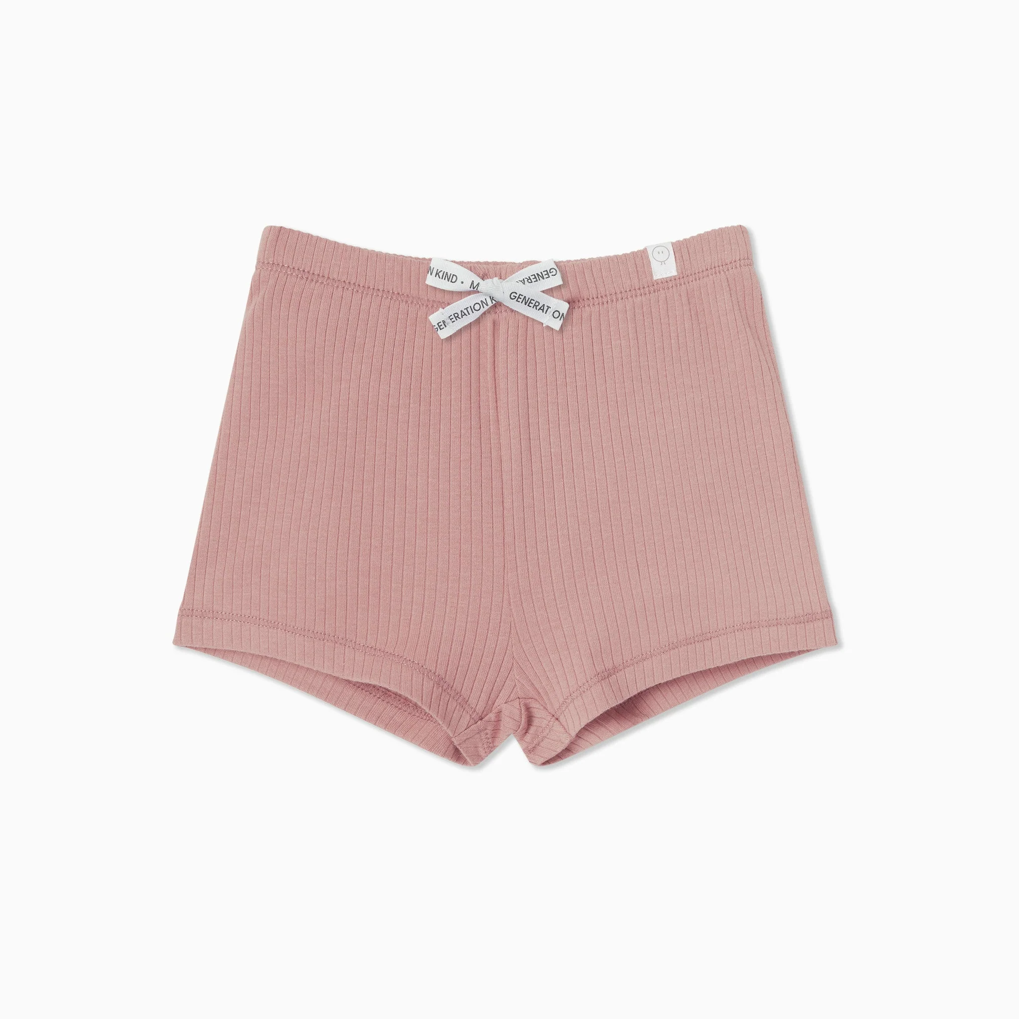 Ribbed Shorts - Rose