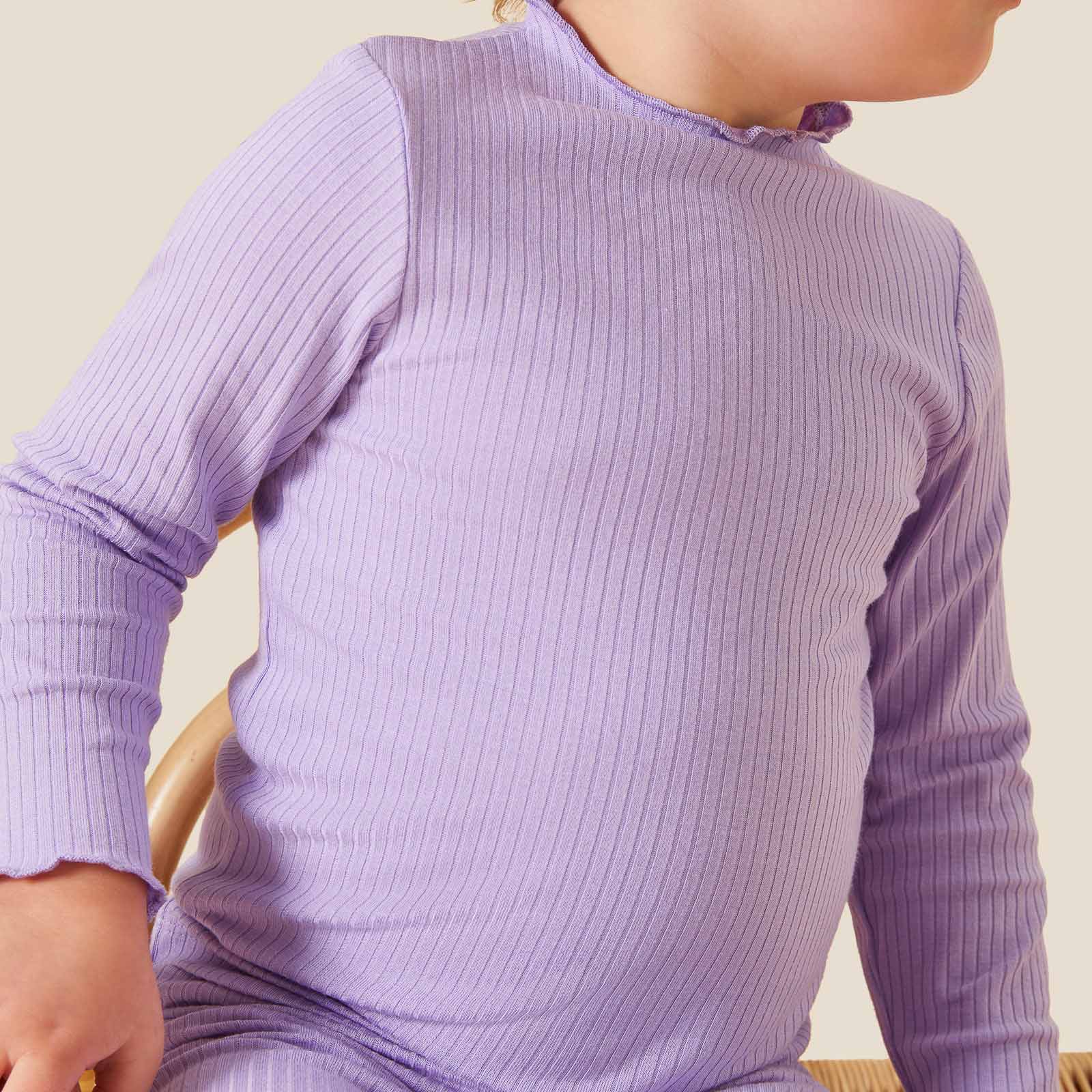Ribbed Top & Flares Outfit - Image 3