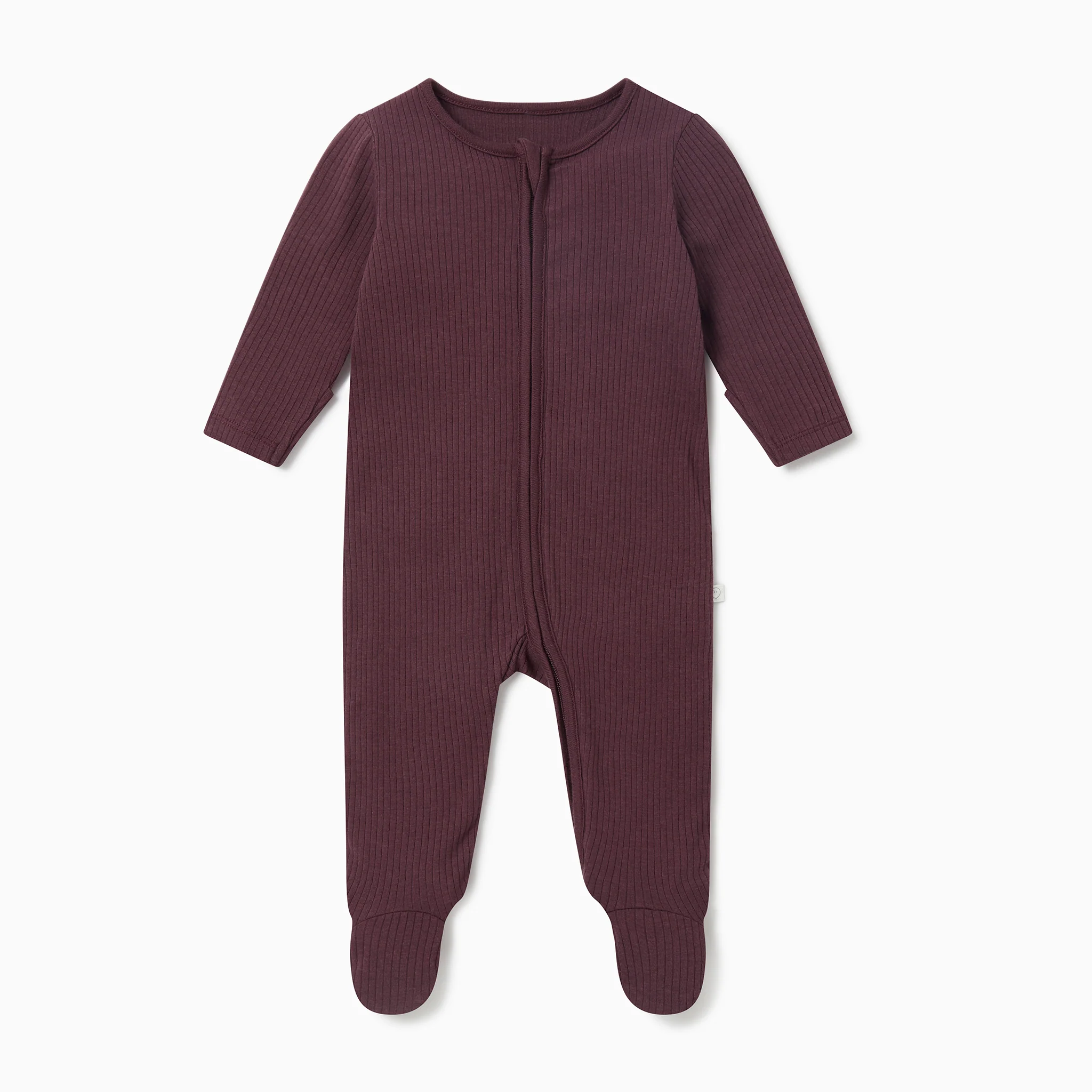 Ribbed Zip-Up Sleepsuit - Image 8